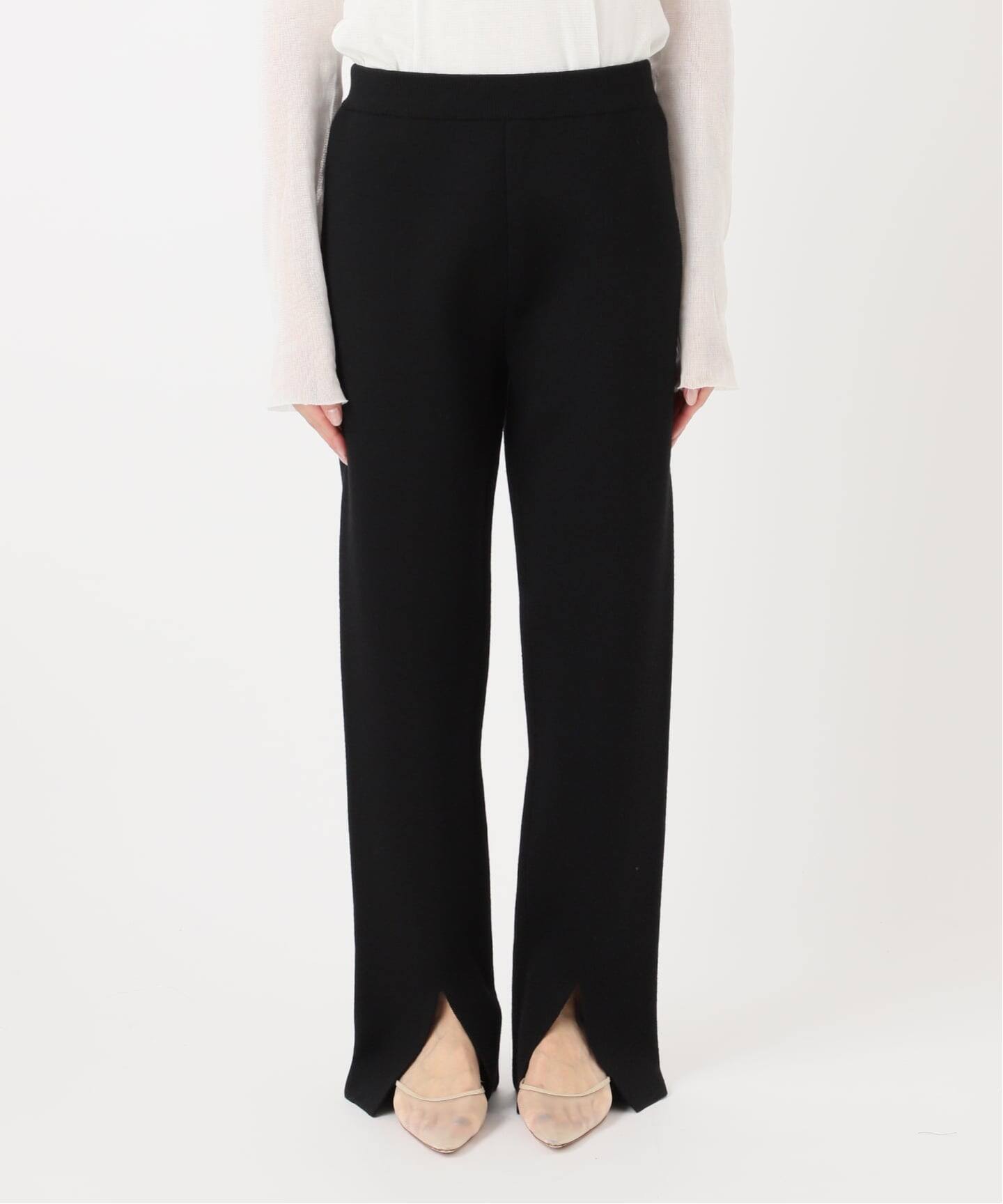 Plage R'IAMスリットニットパンツ 25AW plage｜R'IAM スリットニットパンツ | Rakuten Fashion(楽天
