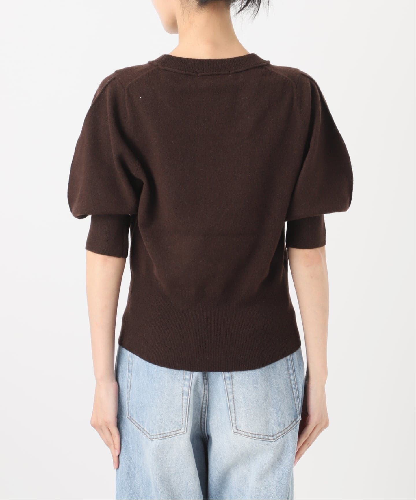 R'IAM ハーフスリーブパフニット（ニット／セーター）｜Plage