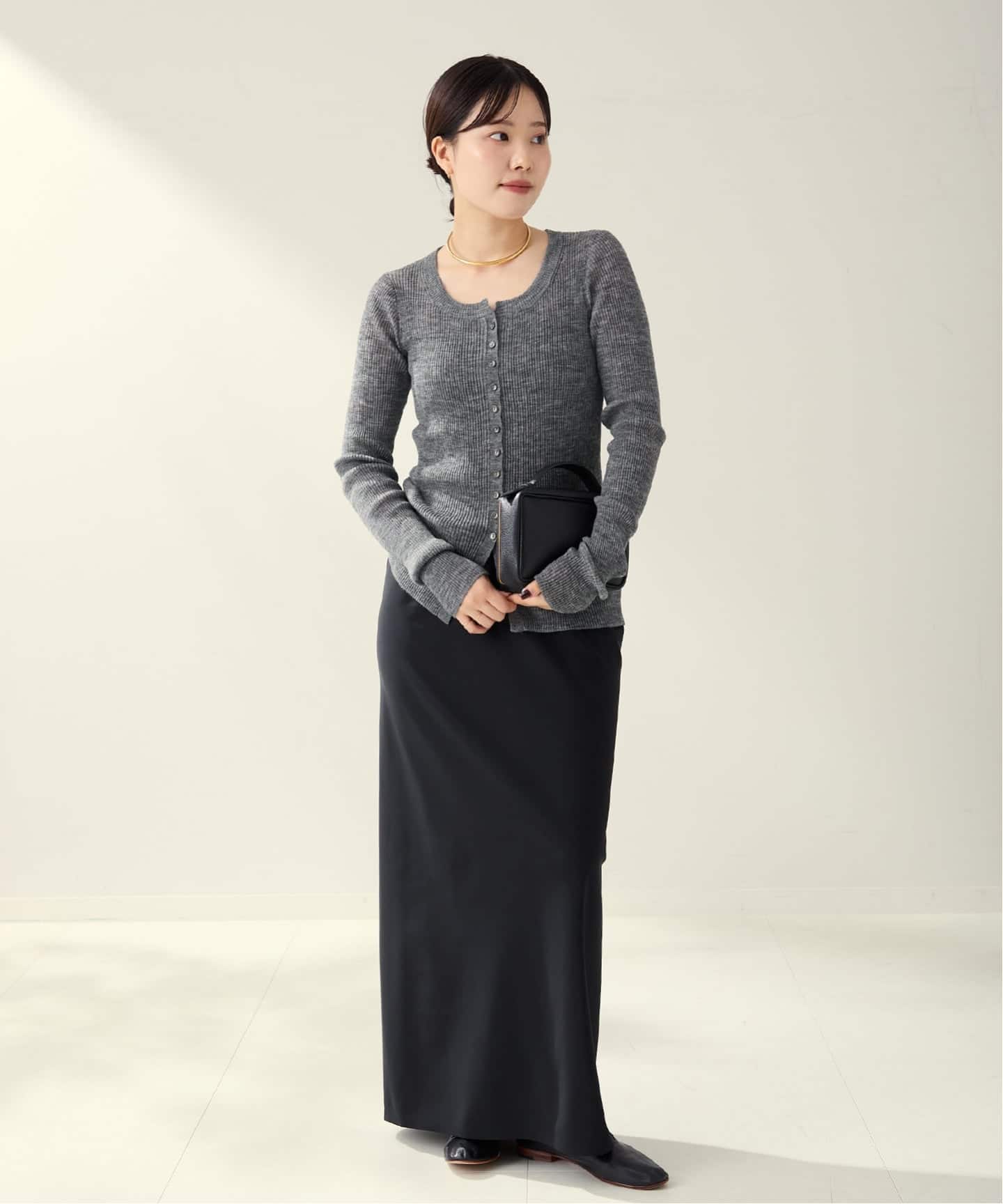 【plage】easy care rib プルオーバー 予約》R'IAM RIB SEER プルオーバー（ニット／セーター）｜Plage