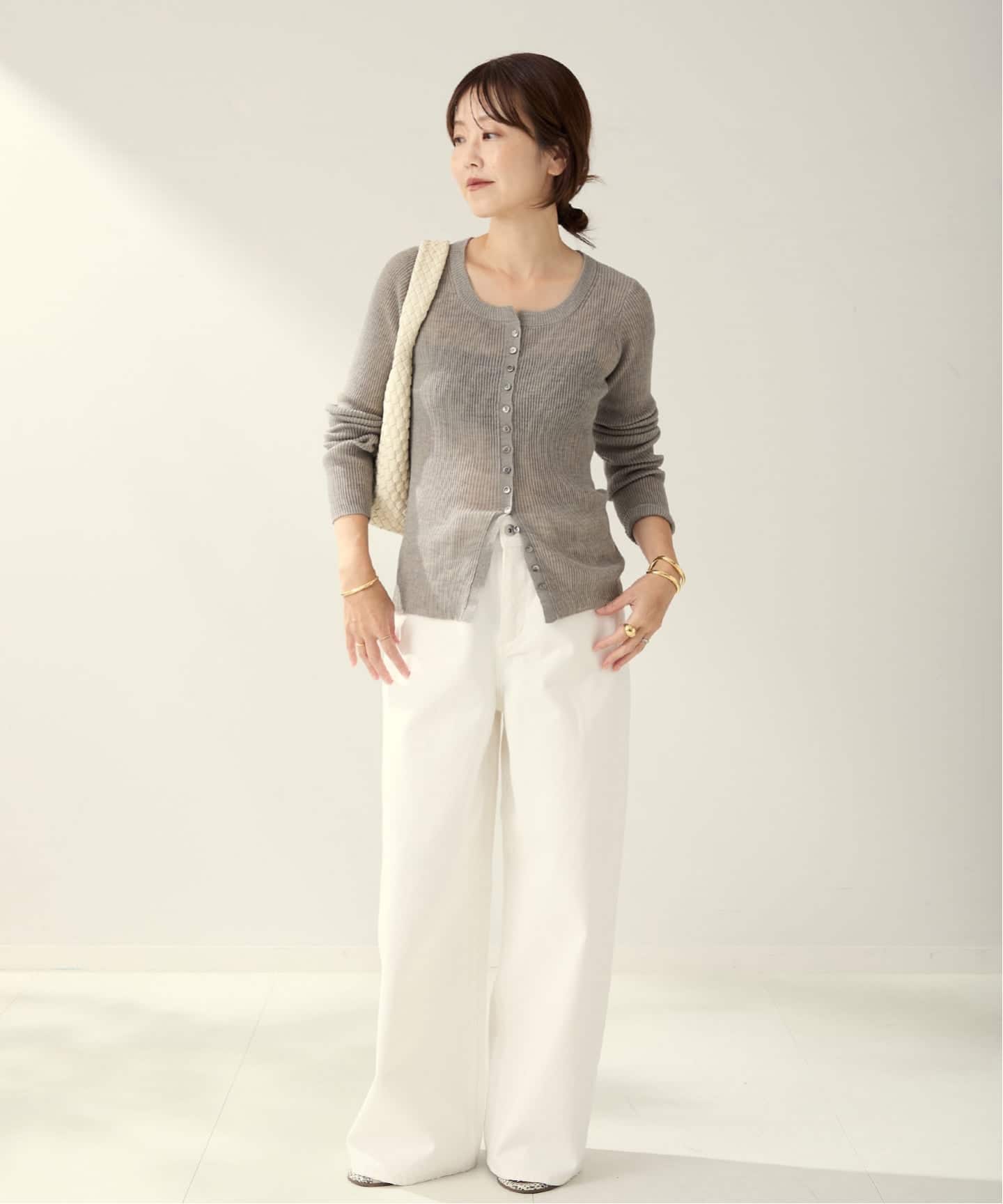 Plage プラージュ◆新品タグ付き R’IAM RIB SEER プルオーバー R'IAM RIB SEER プルオーバー（ニット／セーター）｜Plage（プラージュ