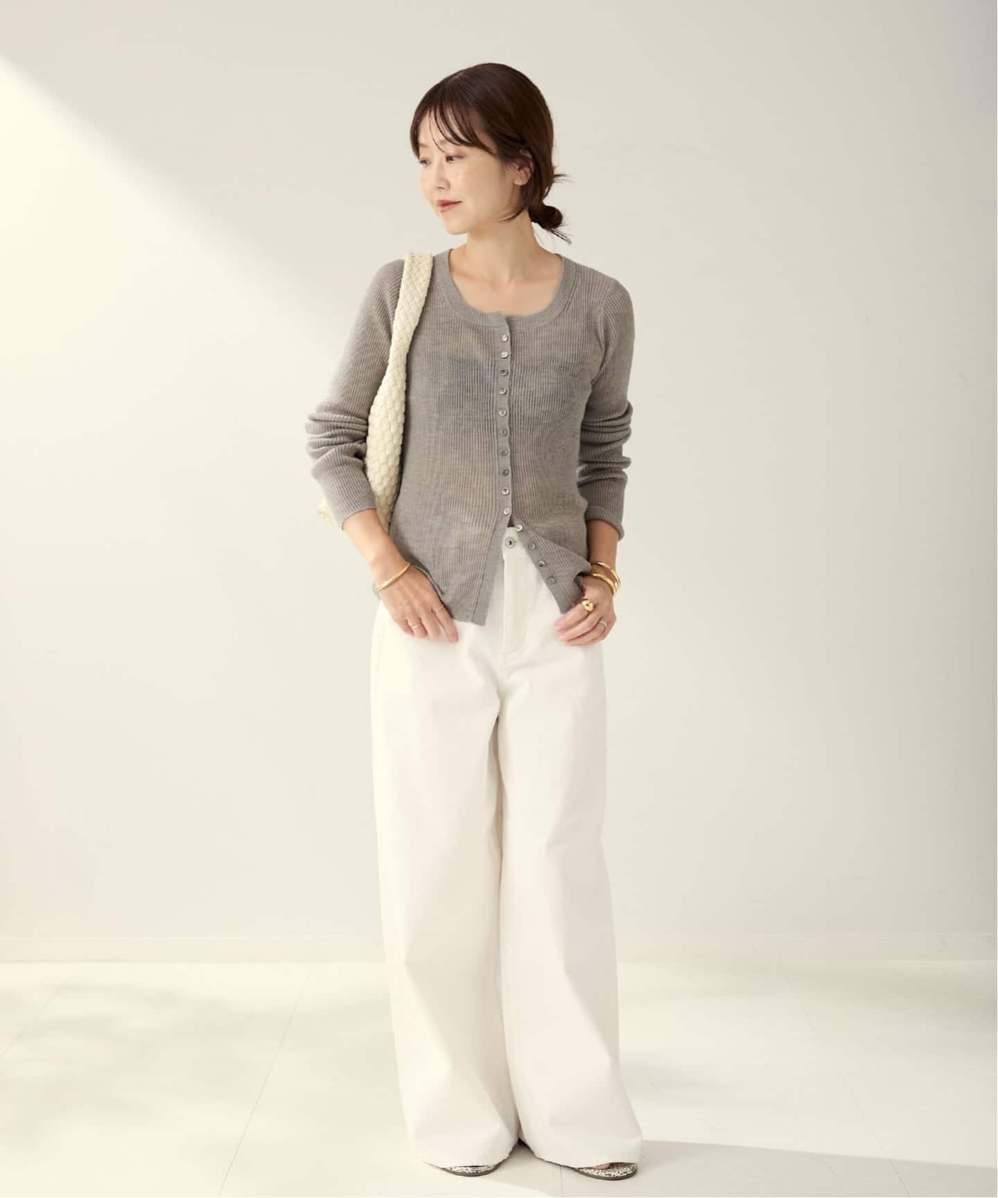 【plage】easy care rib プルオーバー Rib Back Open プルオーバー（Tシャツ／カットソー）｜Plage