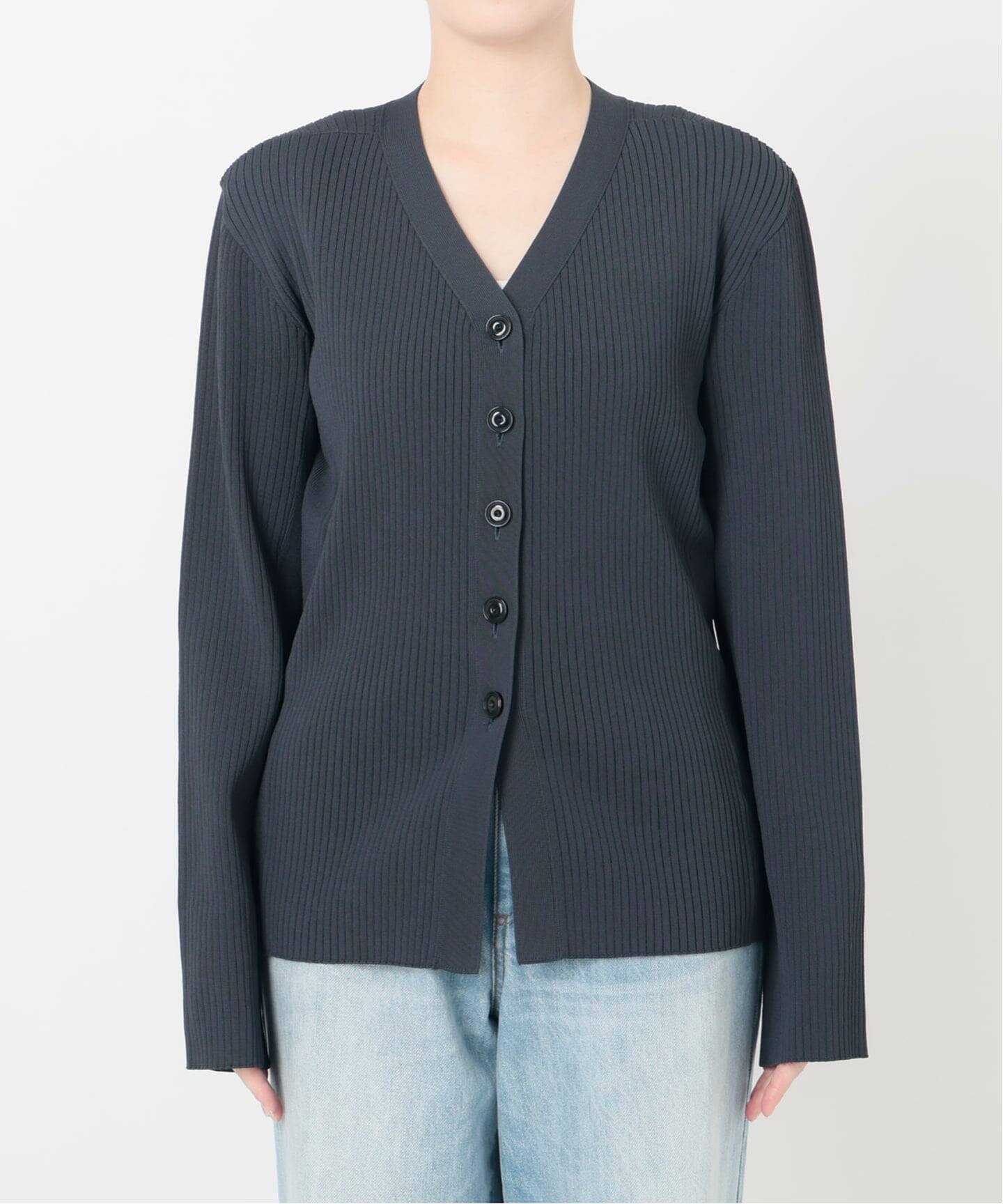 Plage R’IAM RIBシェイプカーディガン plage｜R'IAM RIBシェイプカーディガン | Rakuten Fashion(楽天