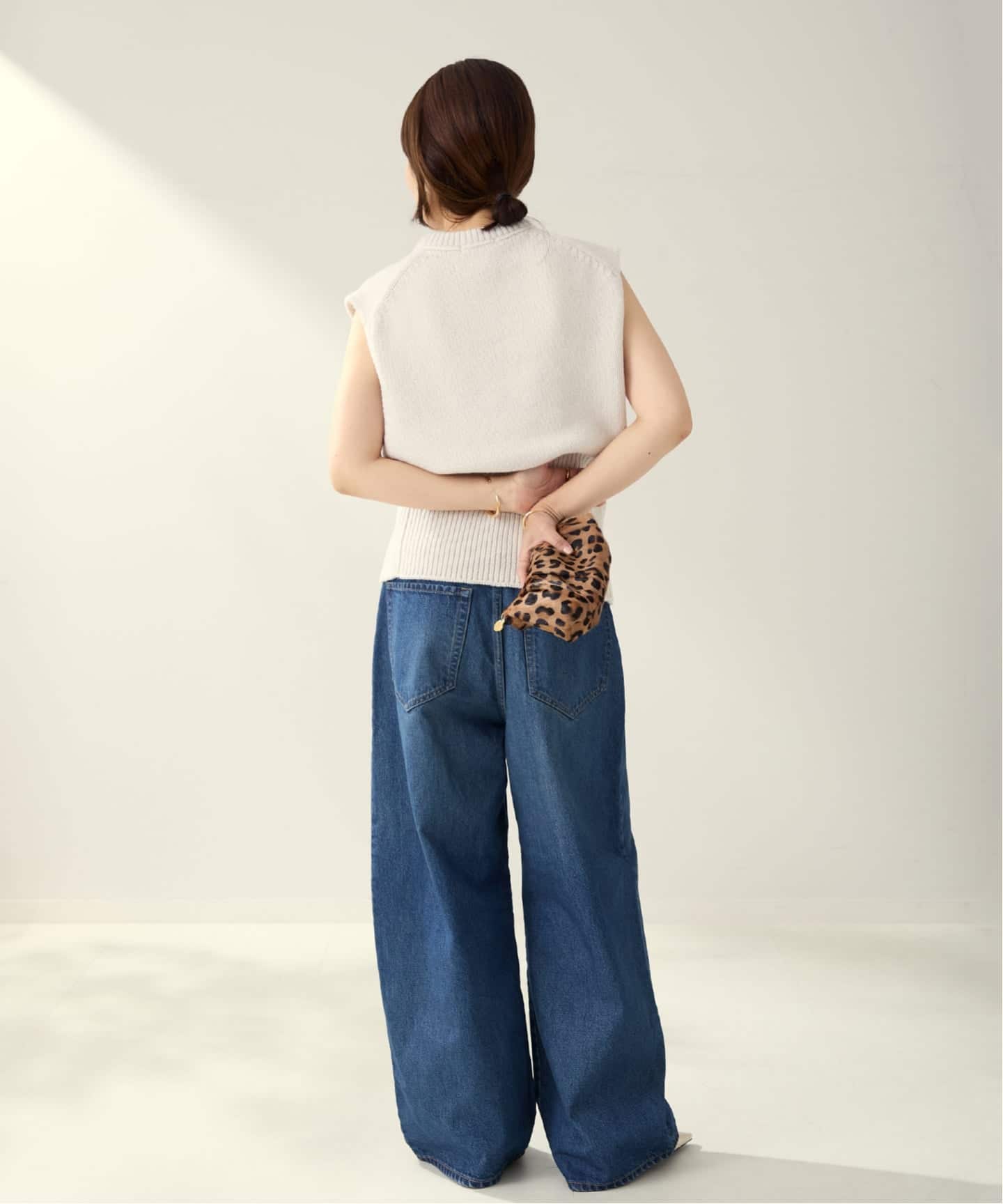 R'IAM ローゲージニットベスト（ニット／セーター）｜Plage