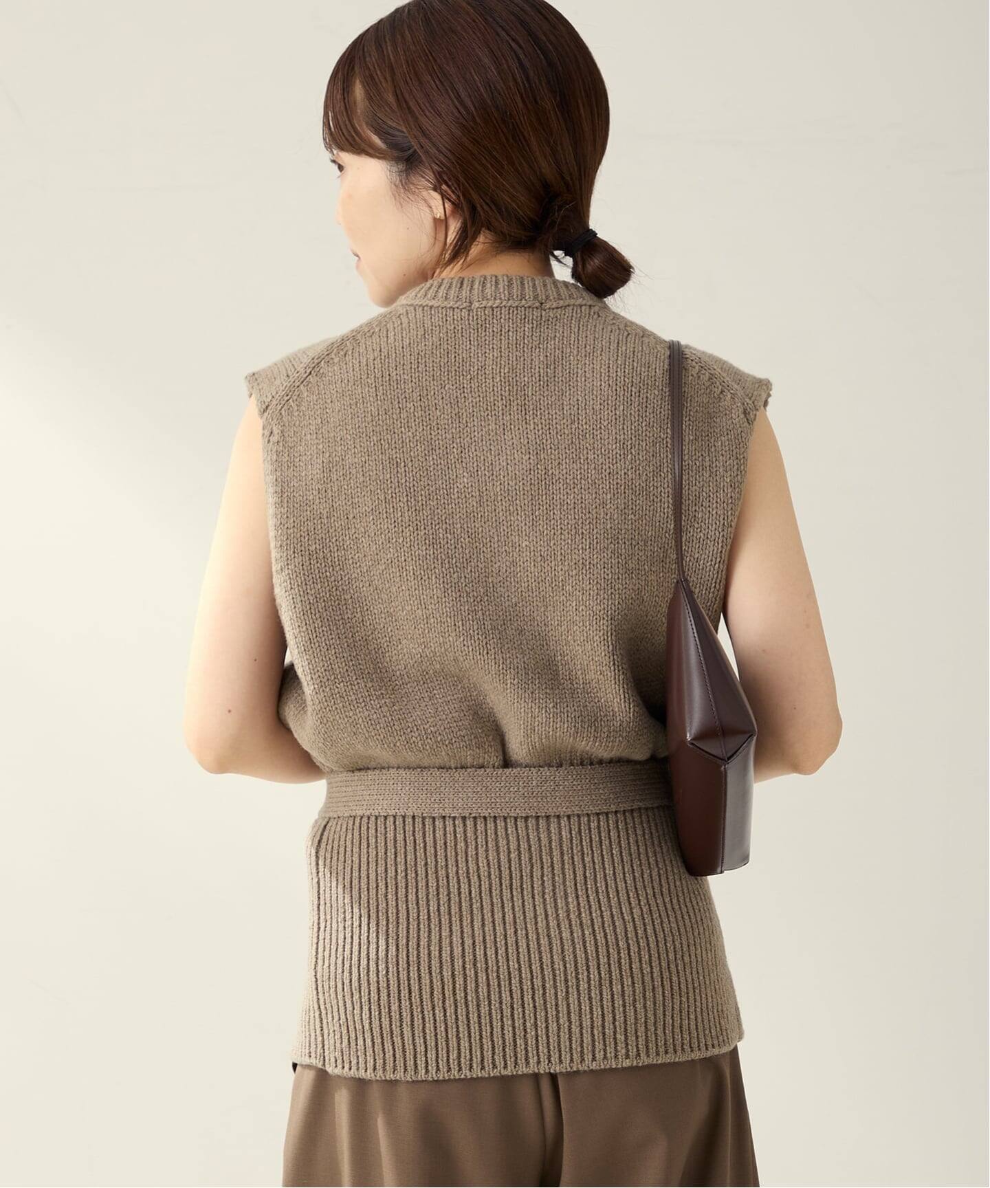 R'IAM ローゲージニットベスト（ニット／セーター）｜Plage