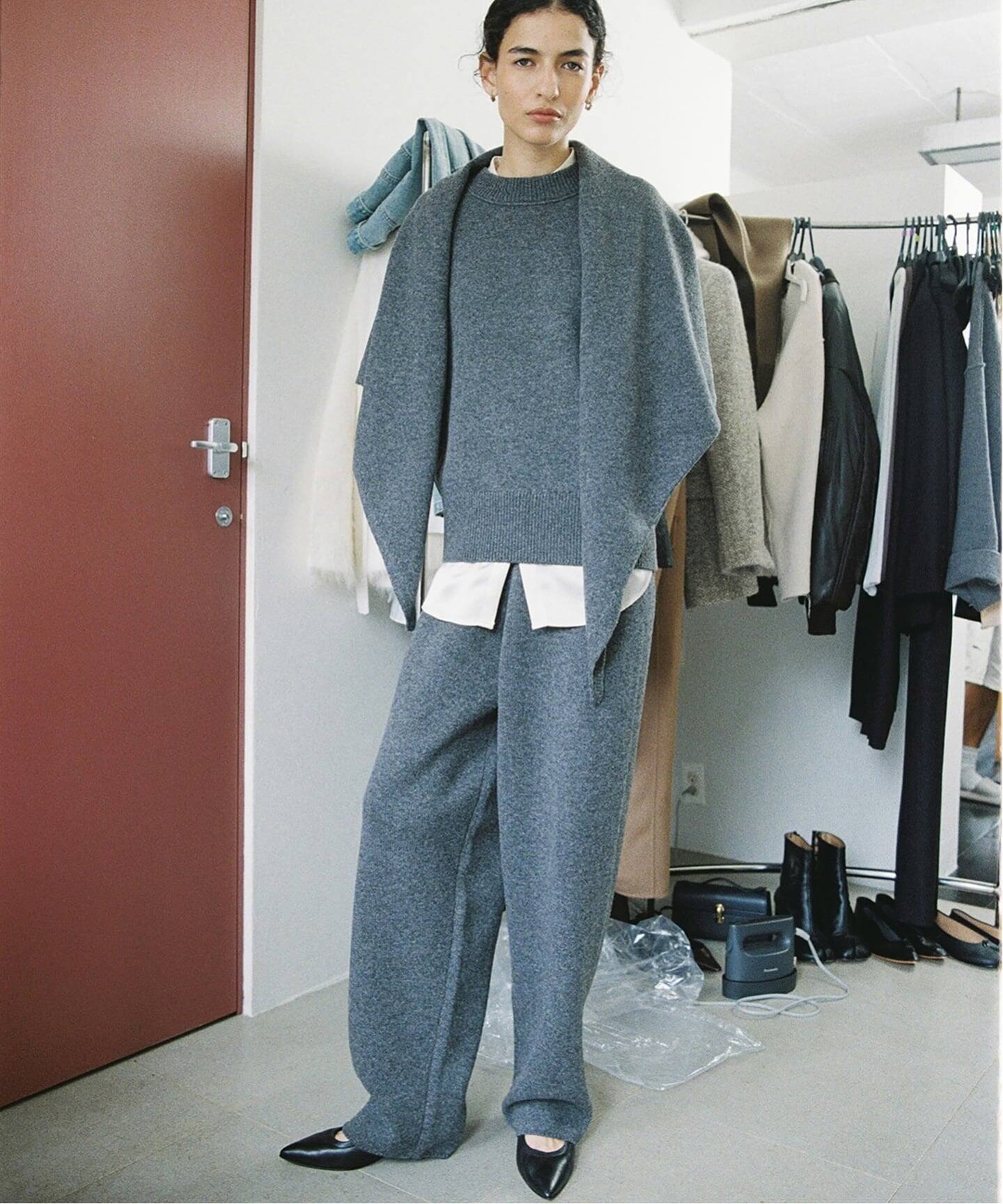 R'IAM ストールプルオーバー（ニット／セーター）｜Plage（プラージュ