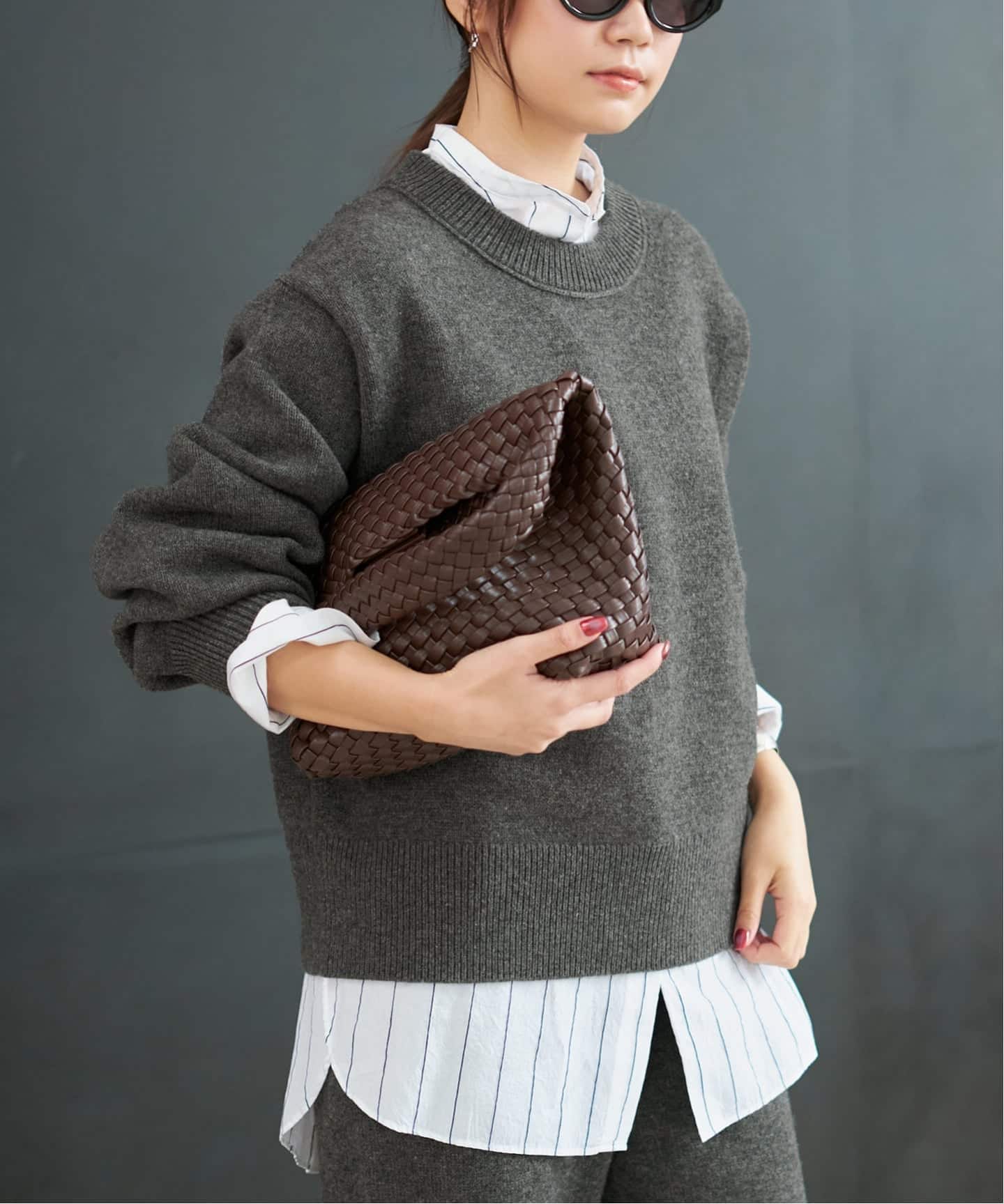 R'IAM ストールプルオーバー（ニット／セーター）｜Plage（プラージュ