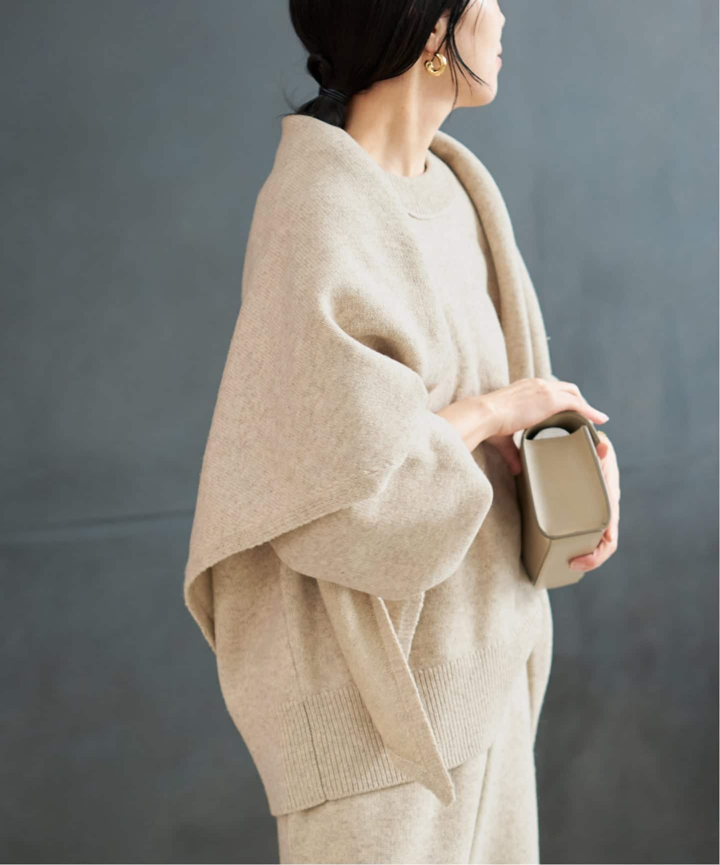 R'IAM ストールプルオーバー（ニット／セーター）｜Plage（プラージュ