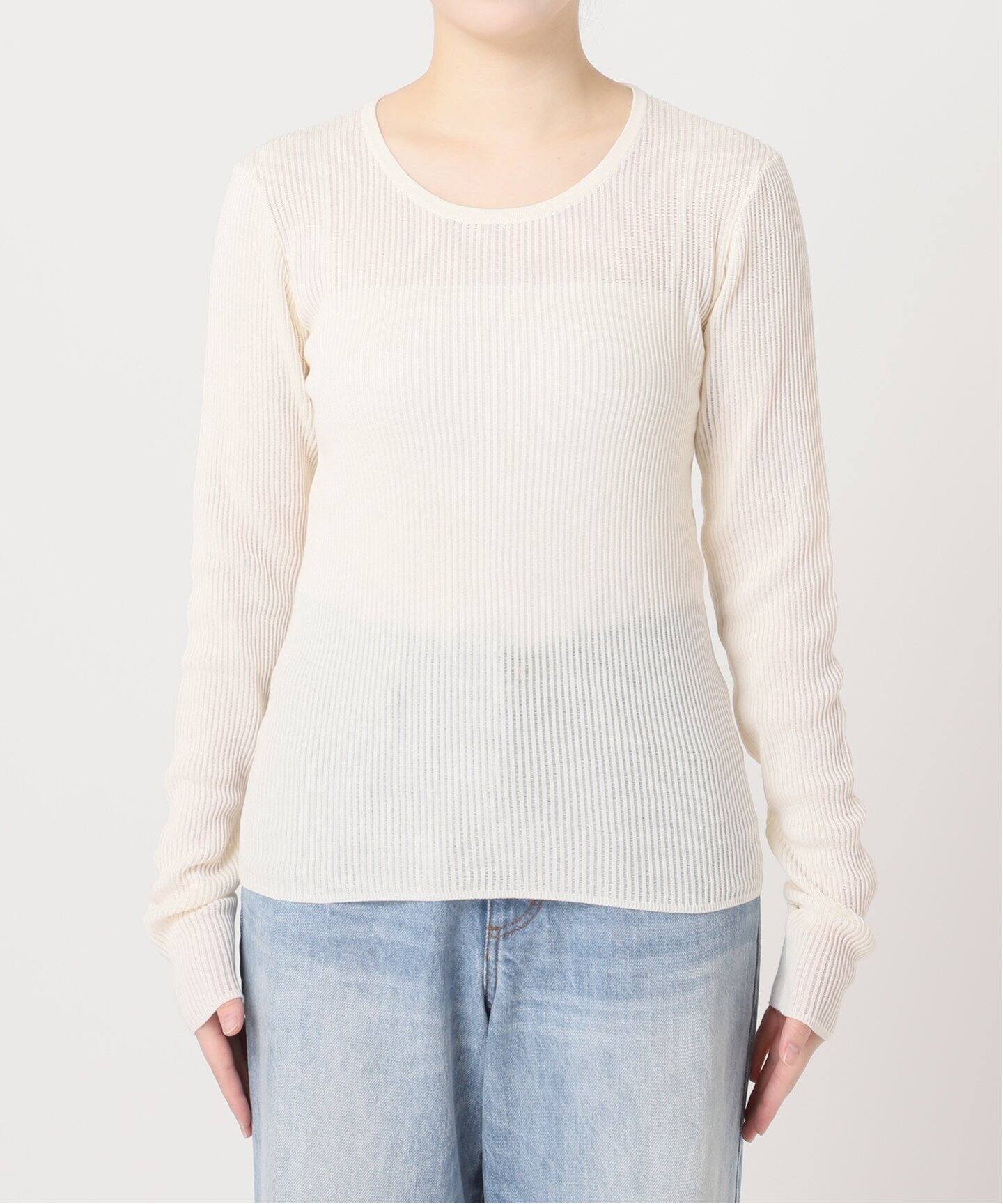 MY_round open long Tシャツ　Plage MY_round open long Tシャツ（Tシャツ／カットソー）｜Plage