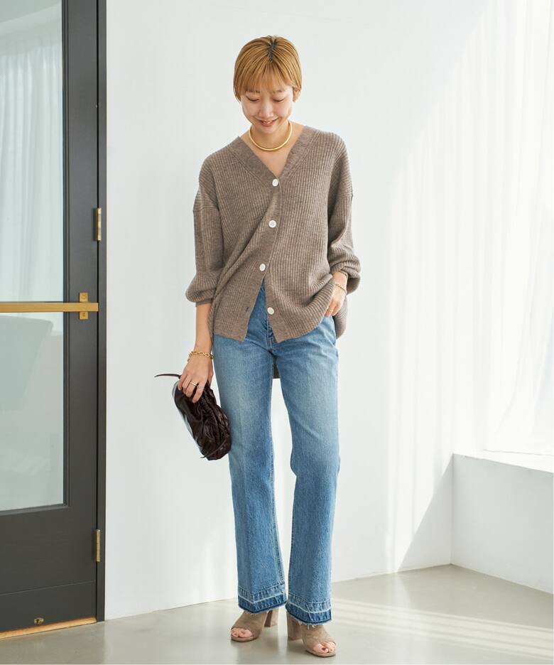 jazz linen rib カーディガン（カーディガン）｜Plage（プラージュ）の 