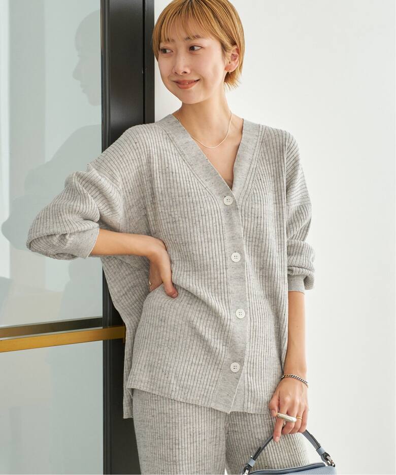 jazz linen rib カーディガン（カーディガン）｜Plage（プラージュ）の 
