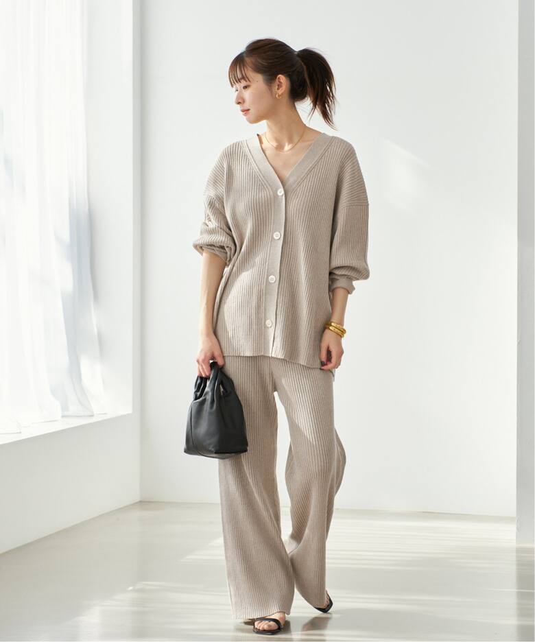jazz linen rib カーディガン（カーディガン）｜Plage（プラージュ）の 