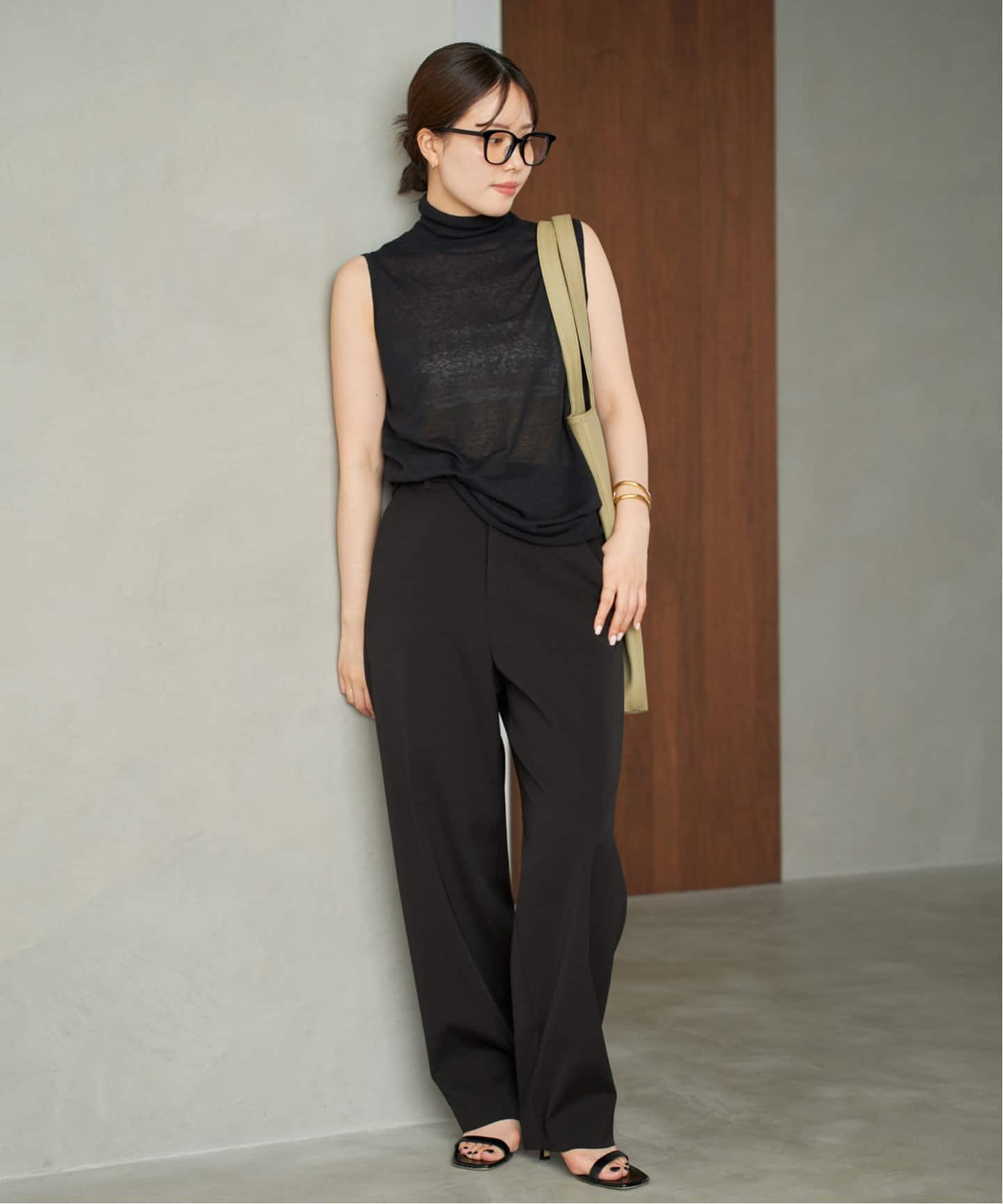 即発送　Plage　WOOL-SILK VN　プルオーバー　グレーA plage｜《追加》silk/linen nuance プルオーバー | Rakuten