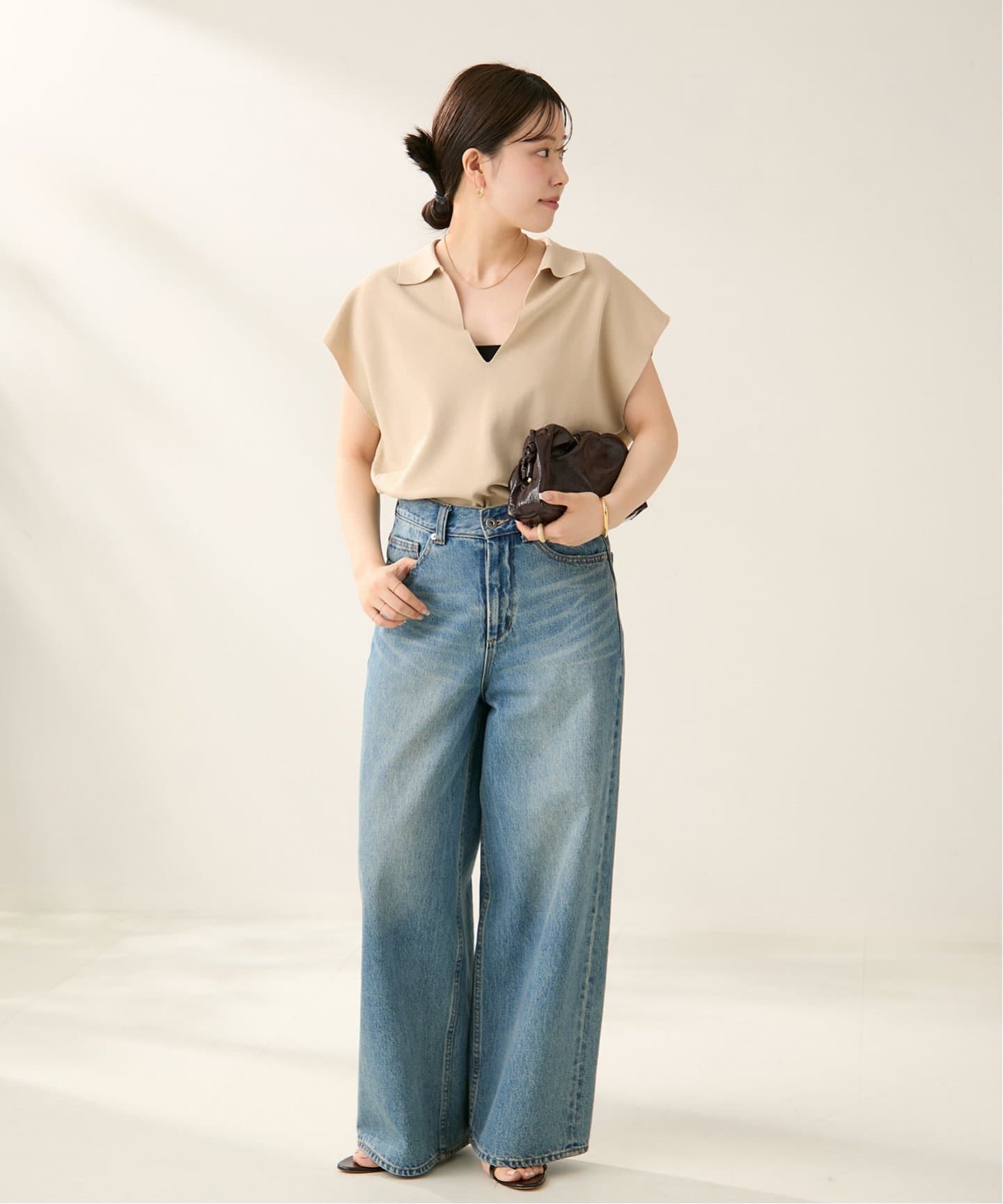 fino silky kn プルオーバー fino silky kn プルオーバー（ニット／セーター）｜Plage