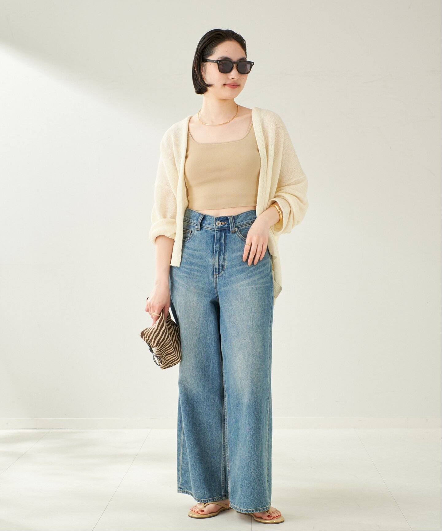 linen sweat ボレロ（カーディガン）｜Plage（プラージュ）の通販  