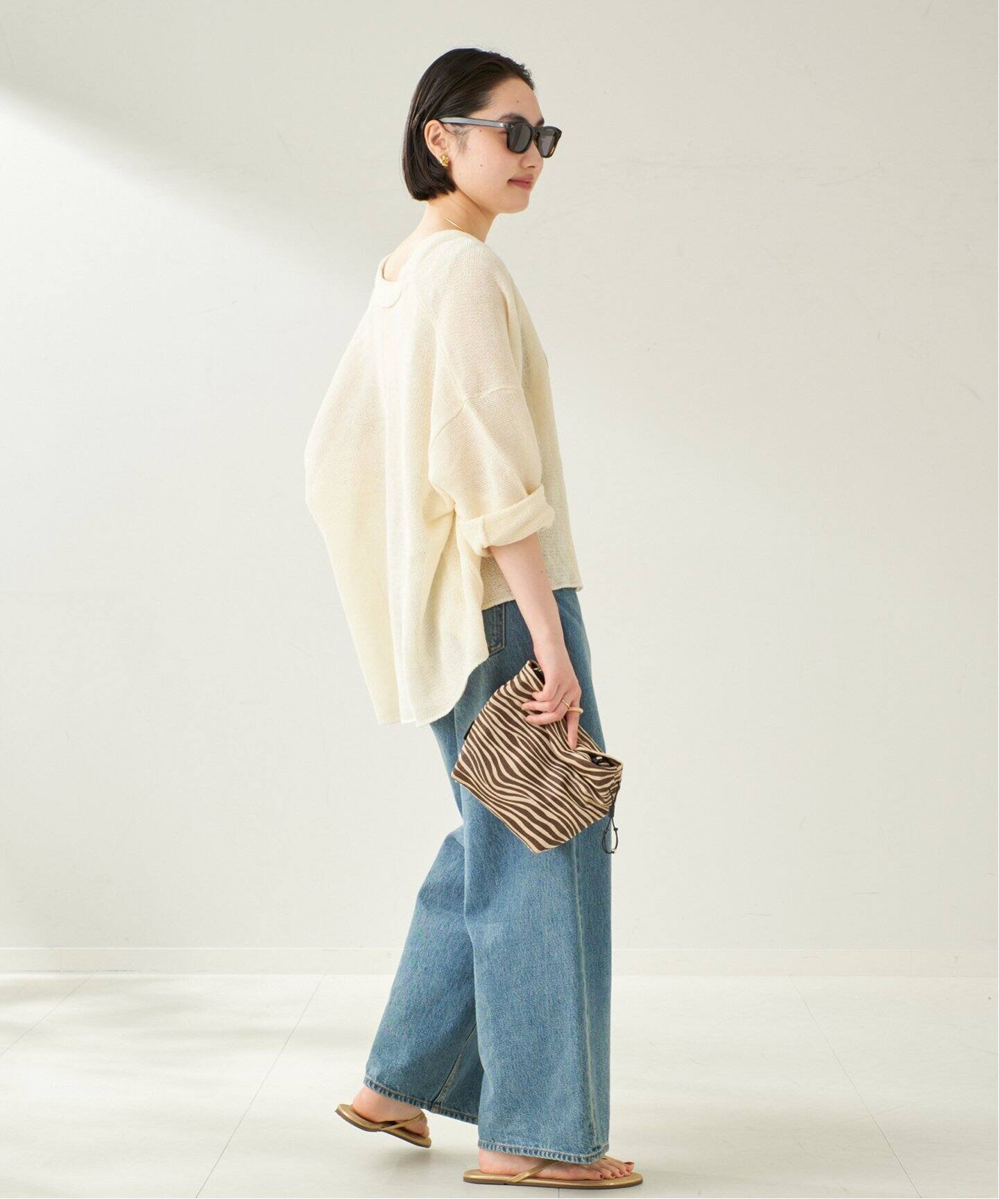 linen sweat ボレロ（カーディガン）｜Plage（プラージュ）の通販  