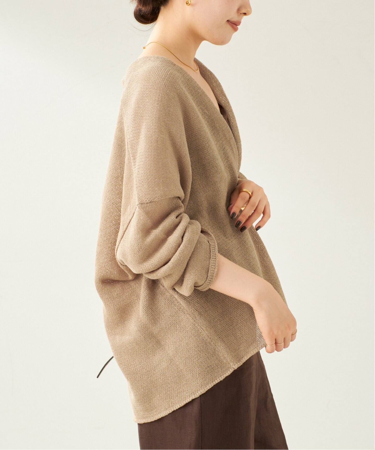 linen sweat ボレロ（カーディガン）｜Plage（プラージュ）の通販  