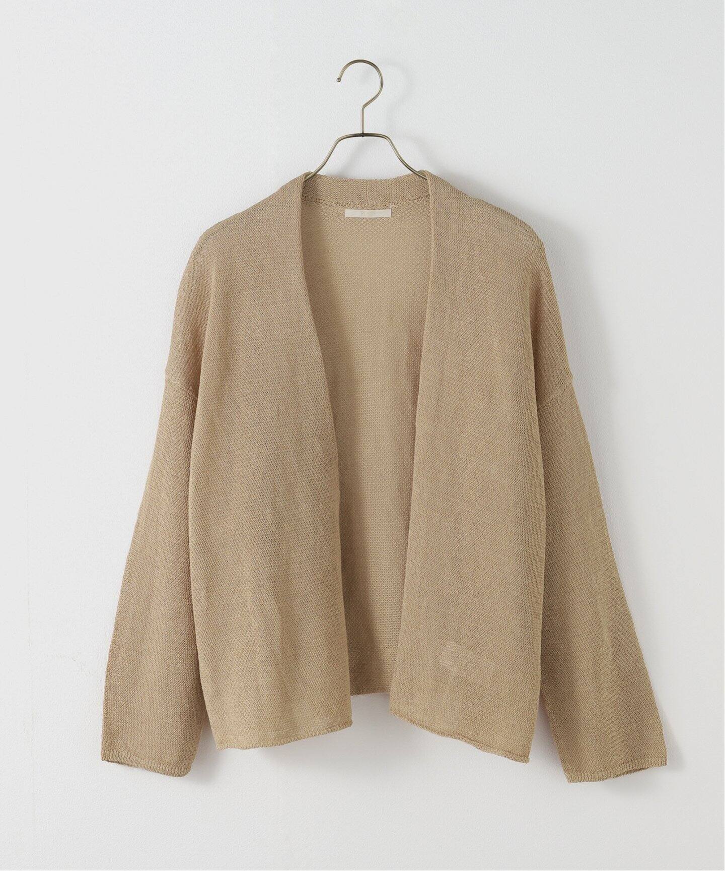 linen sweat ボレロ（カーディガン）｜Plage（プラージュ）の