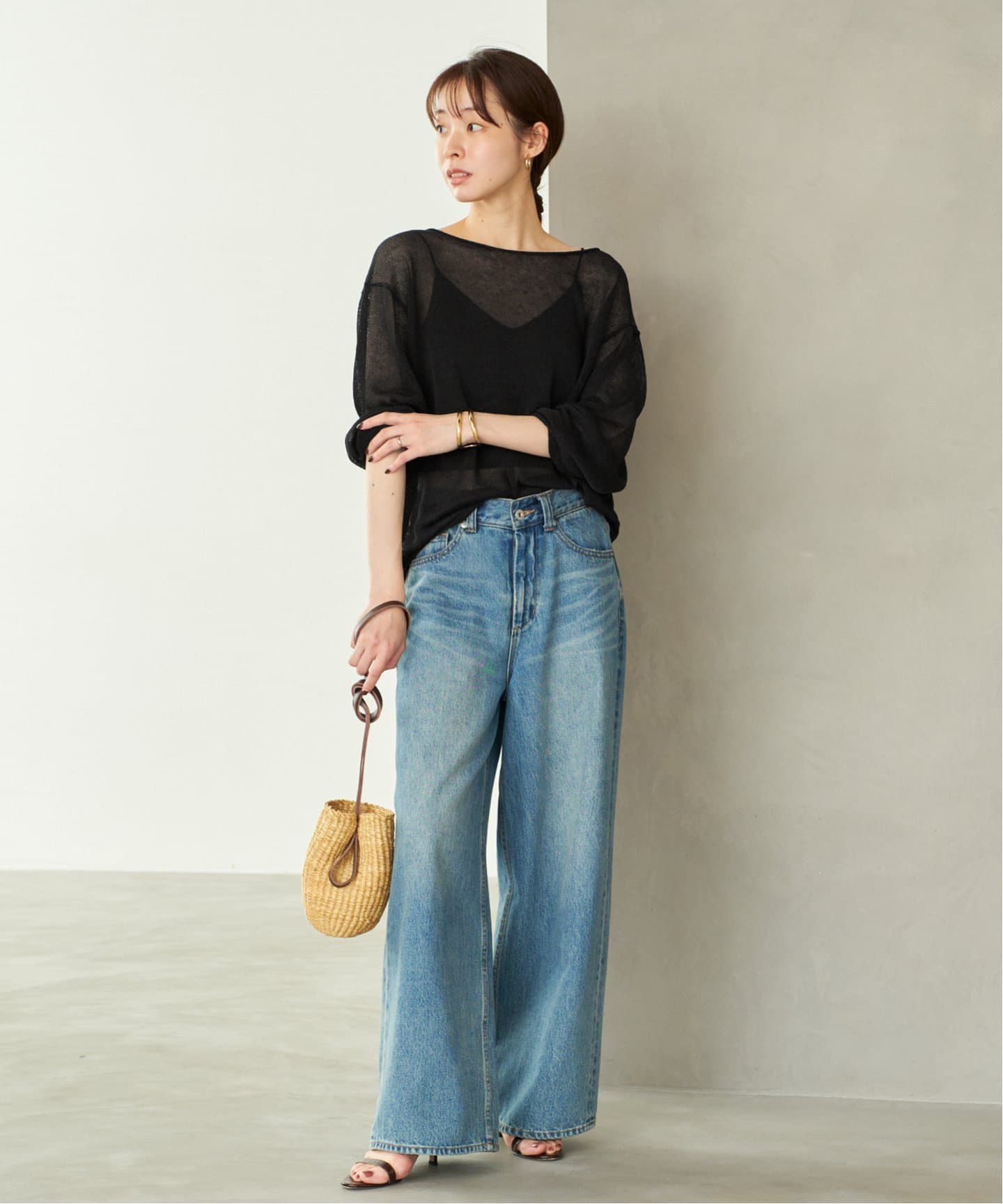 新品　プラージュplage リブバックオープンプルオーバー Rib Back Open プルオーバー（Tシャツ／カットソー）｜Plage