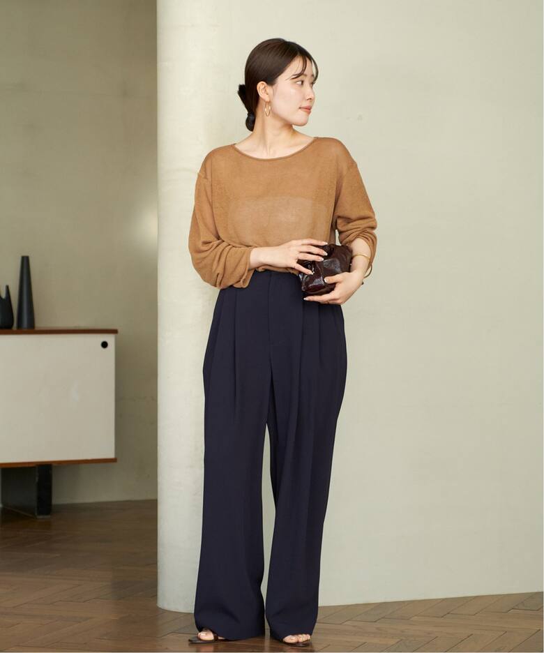 追加》Li/Ny simple プルオーバー（ニット／セーター）｜Plage  