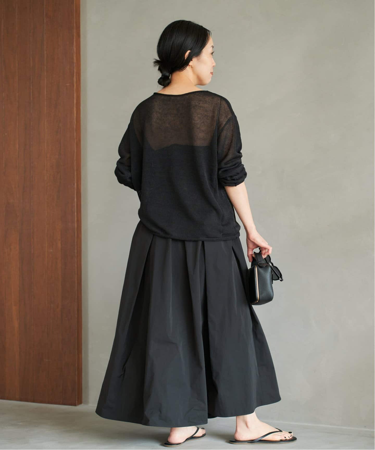 Li/Ny SIMPLE プルオーバー　キャメル 追加》Li/Ny simple プルオーバー（ニット／セーター）｜Plage