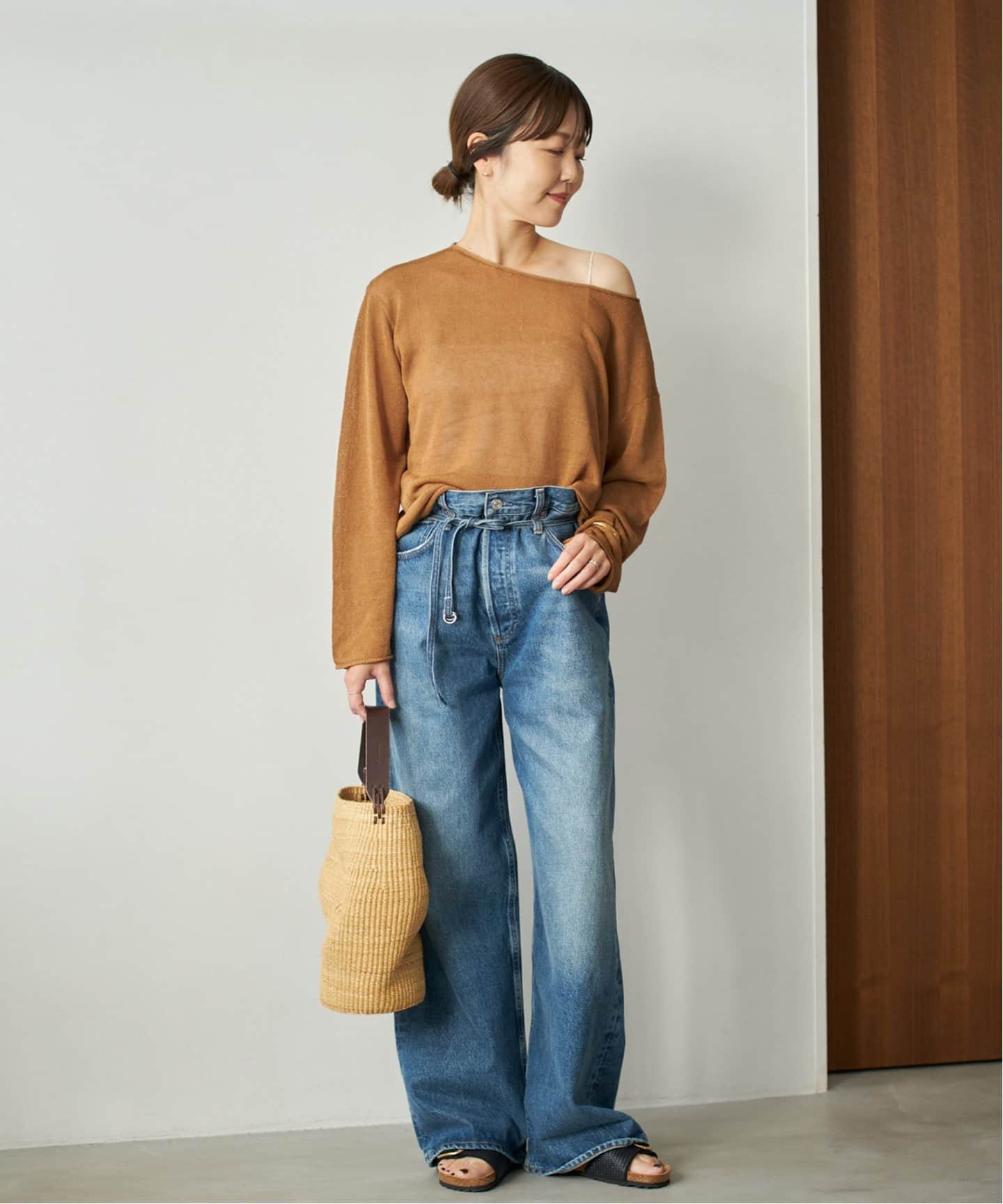 plage　Li/Ny SIMPLE プルオーバー セール】《追加》Li/Ny SIMPLE プルオーバー（ニット/セーター