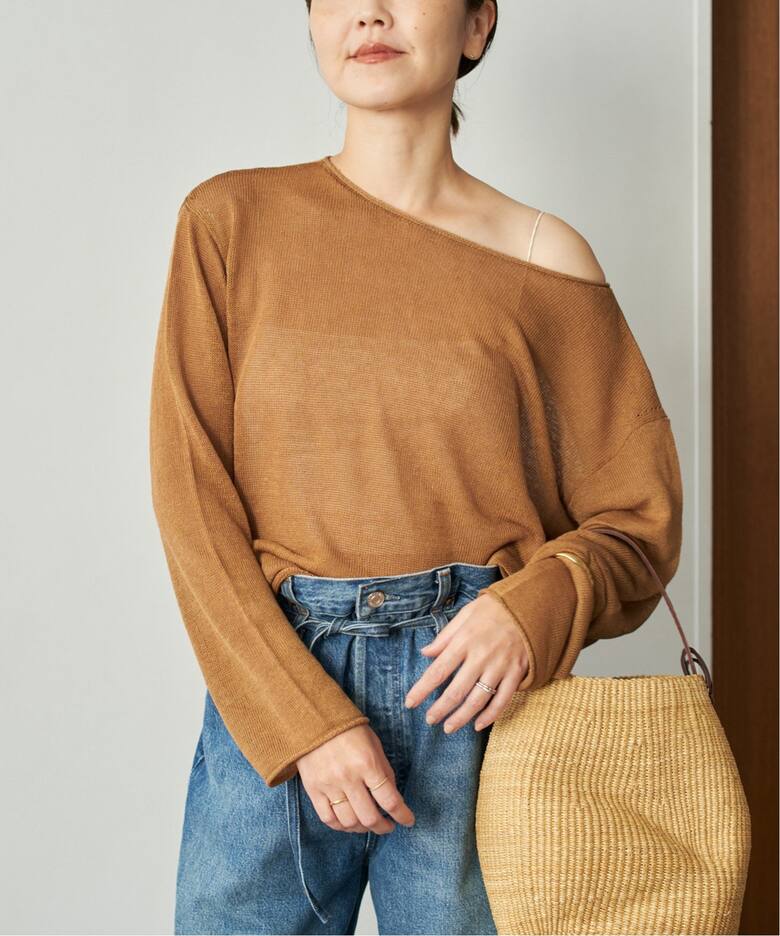 追加》Li/Ny simple プルオーバー（ニット／セーター）｜Plage  