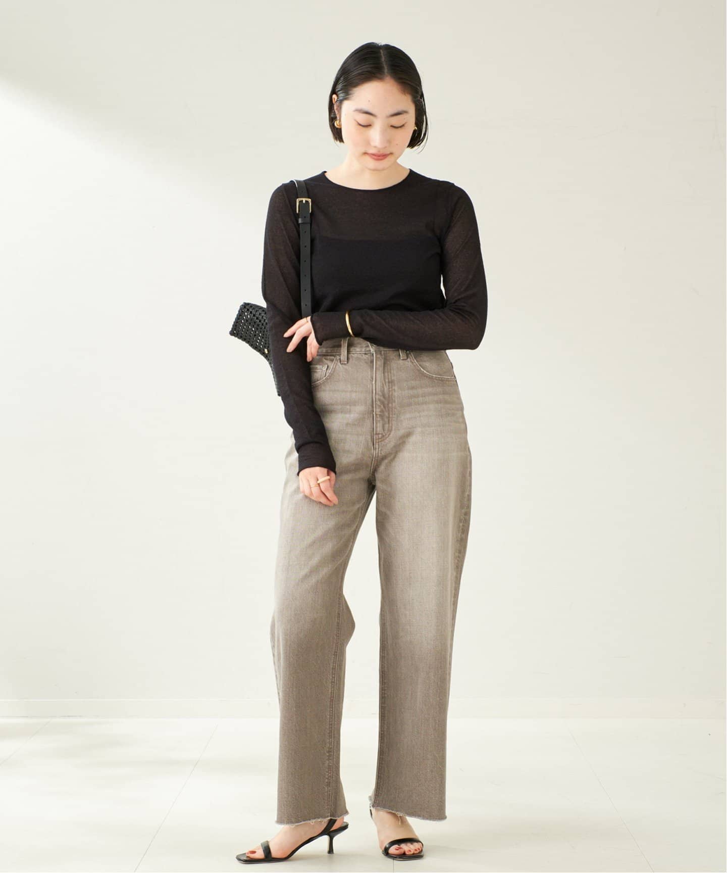 Plage chiffon deknit プルオーバー chiffon deknit プルオーバー（Tシャツ／カットソー）｜Plage