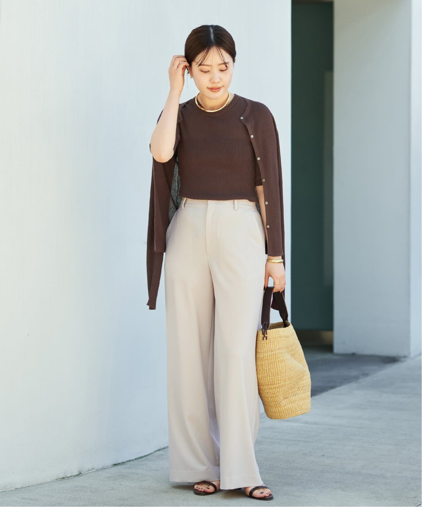Plage - 本日限り！シーオールニット whisper rib sheer プルオーバー（ニット／セーター）｜Plage