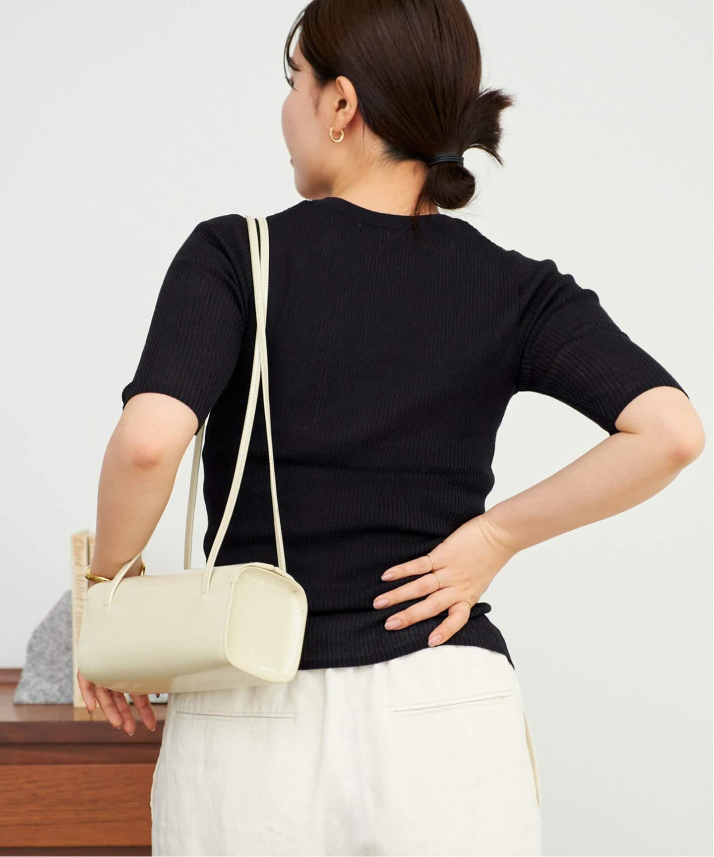 Plage美品★シースループルオーバー 追加》whisper rib sheer プルオーバー（ニット／セーター）｜Plage
