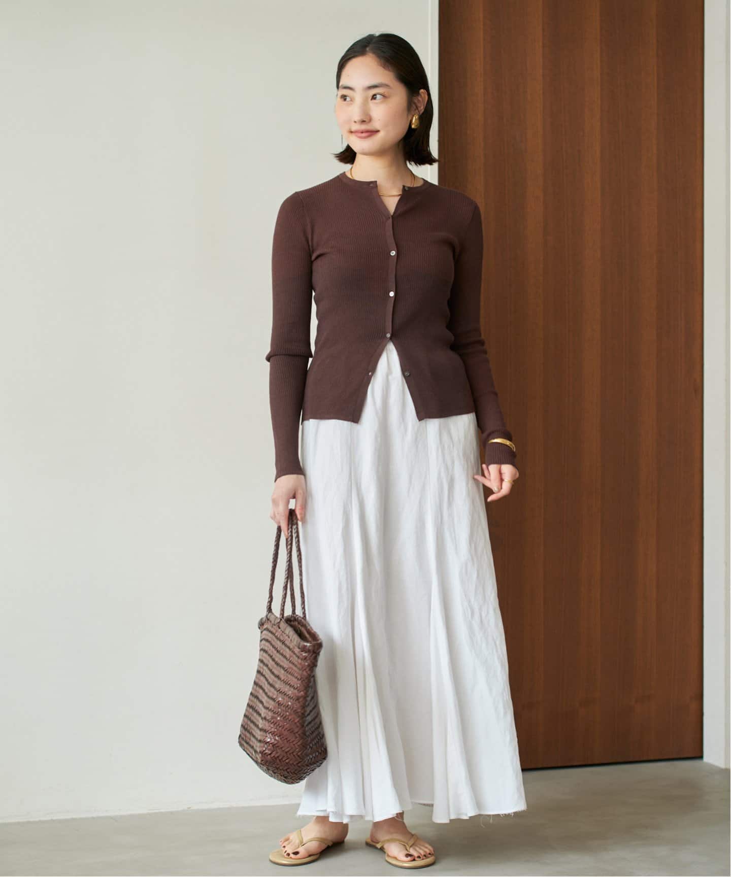 whisper rib sheer プルオーバー　カーディガン plage カーディガン whisper rib sheer レディース : ZOZOTOWN