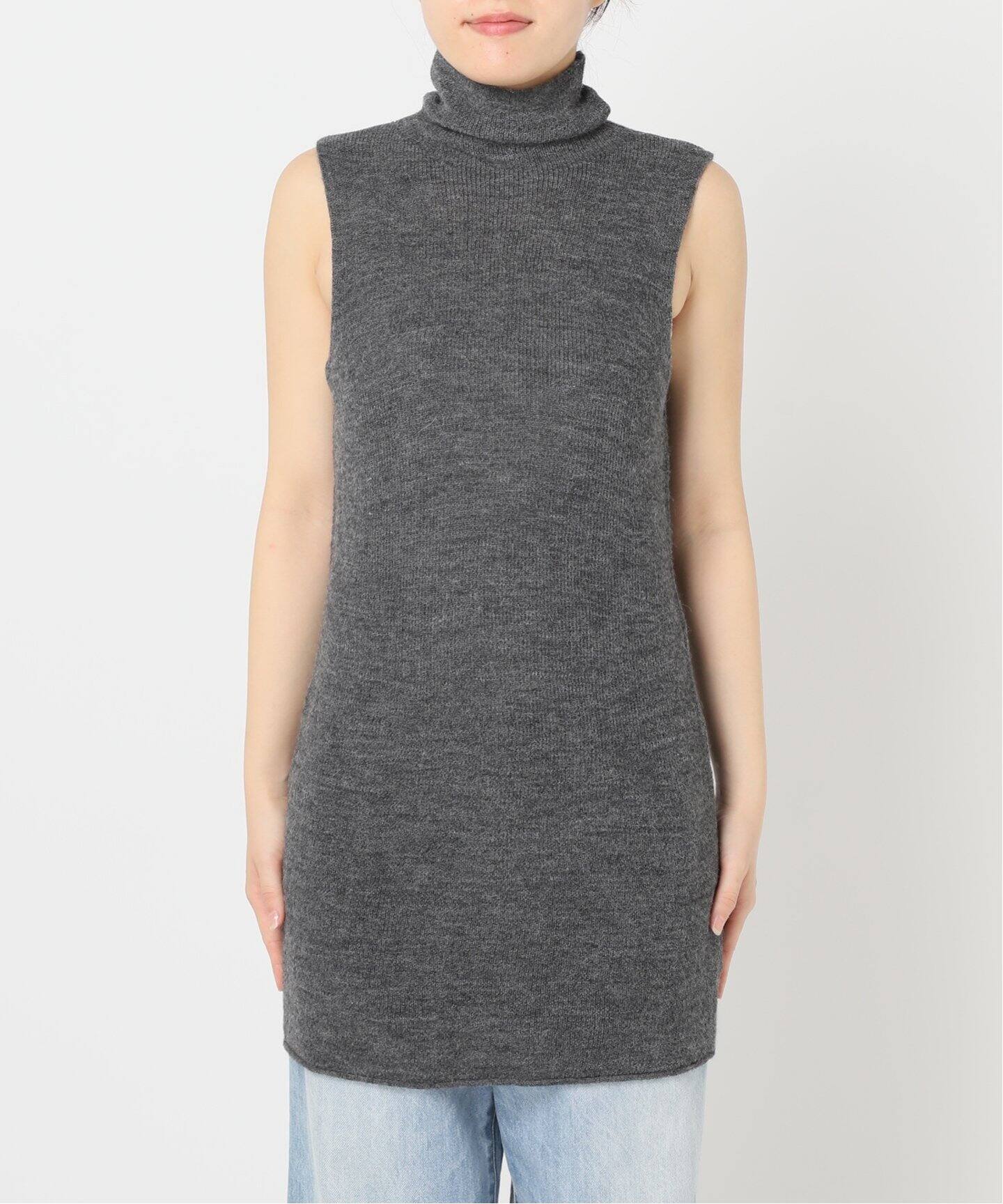 Plage　Sleeveless Nuance ニット【2024SS】 baby alpaca nuance タンク（ニット／セーター）｜Plage