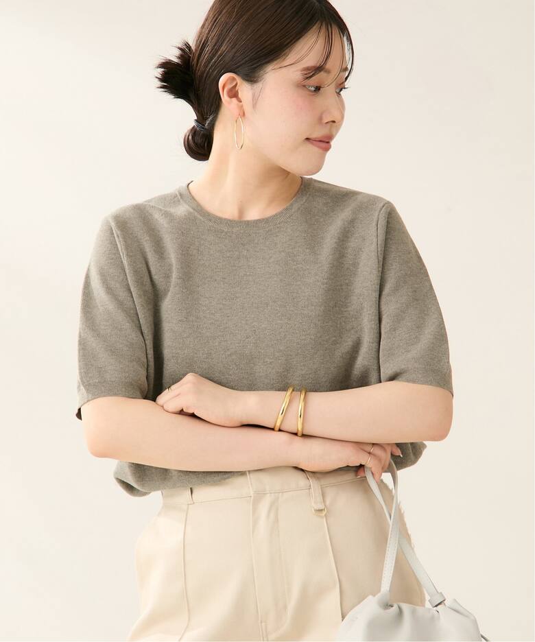 WEB限定追加》compact プルオーバー（ニット／セーター）｜Plage  