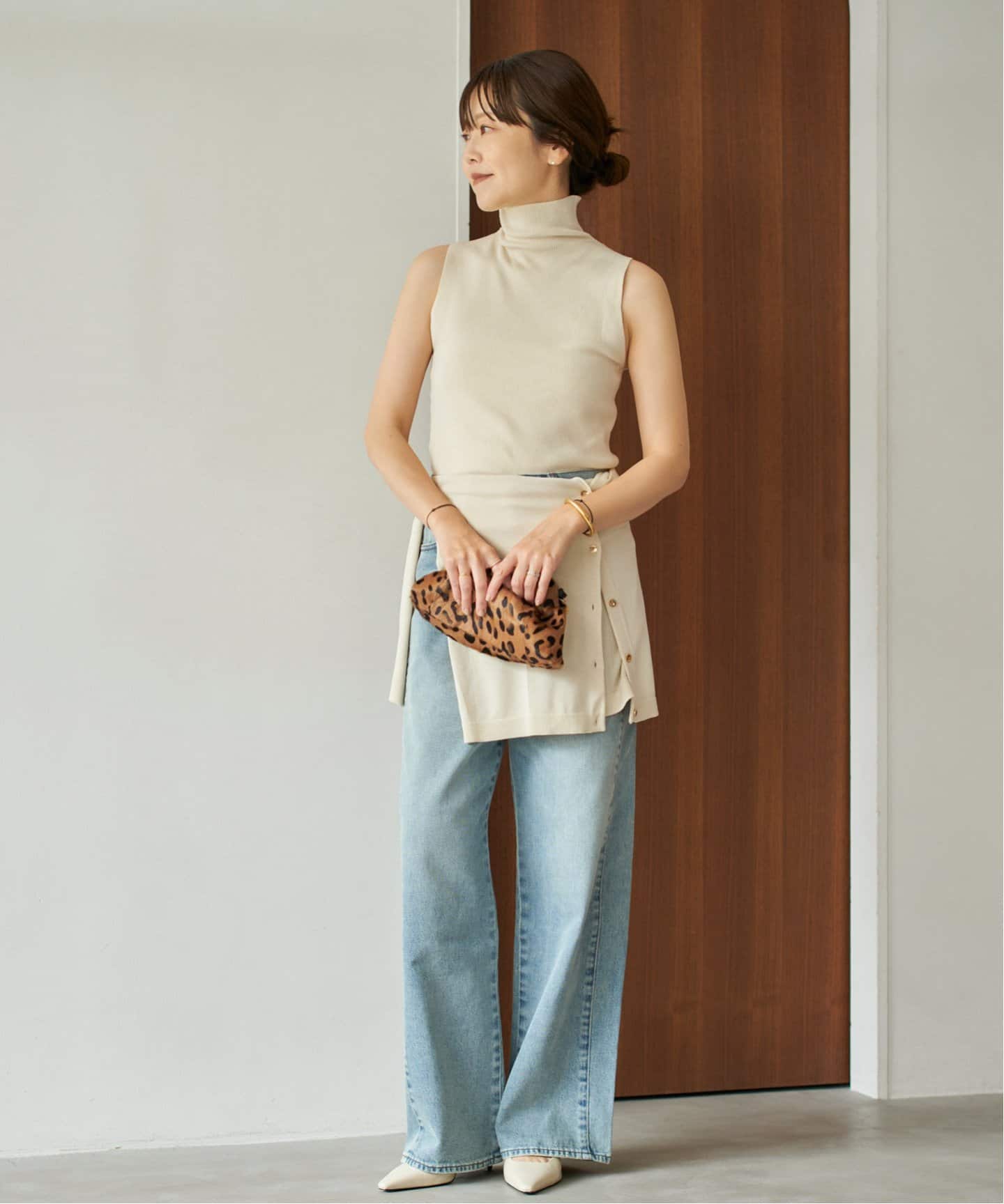Plage プラージュ ウール タートルネック セーター ニット vis/silk mix タートル（ニット／セーター）｜Plage（プラージュ