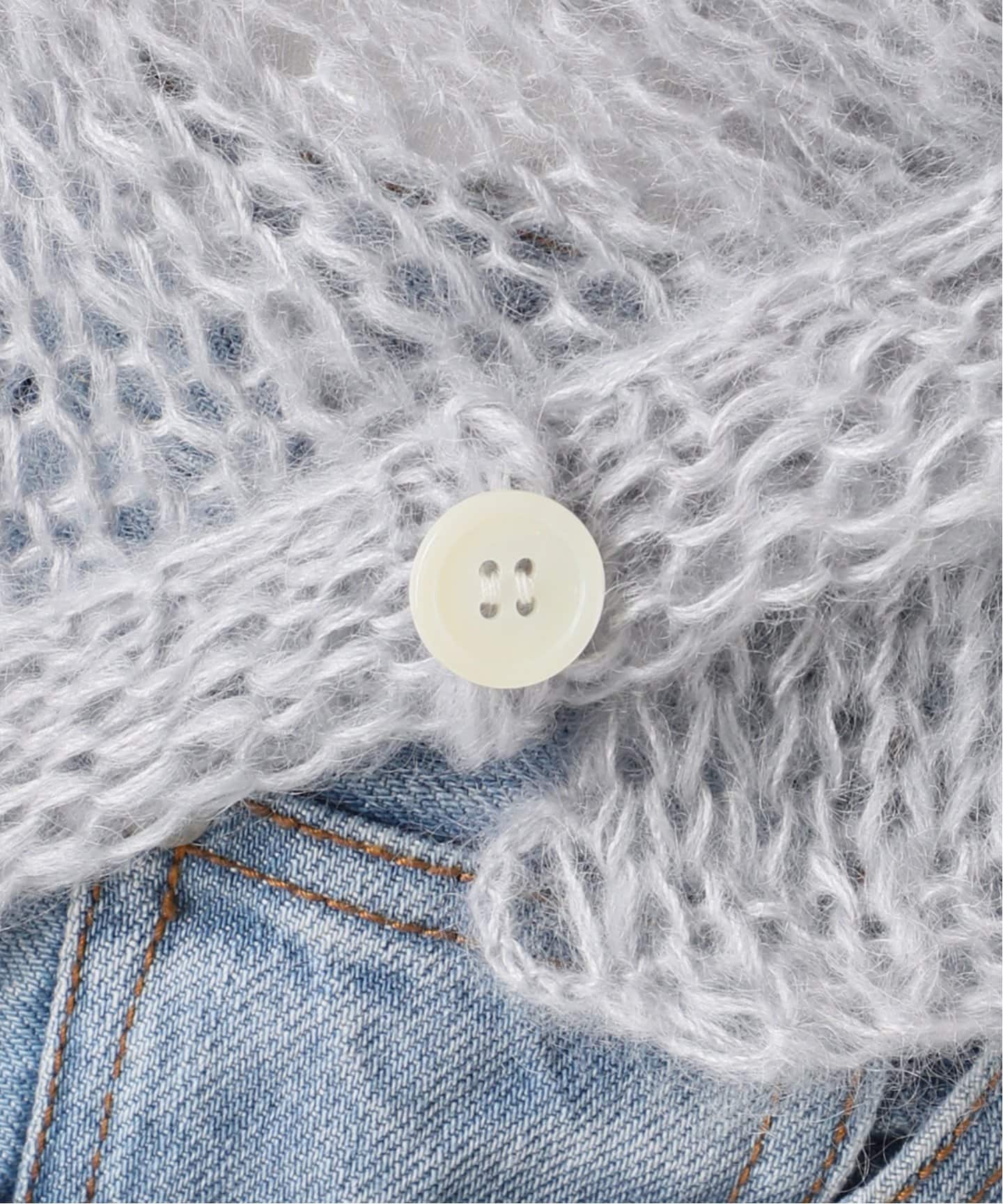 シルクモヘヤ mix HAND ニット（ニット／セーター）｜Plage