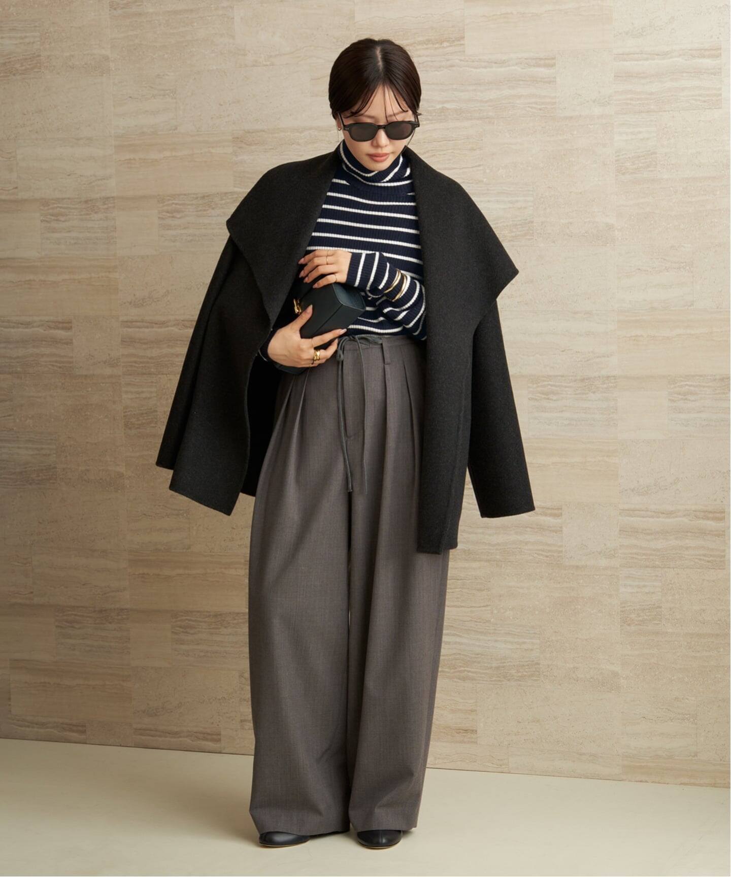 plage wide rib turtle ニット plage（プラージュ）の「wide rib turtle ニット（ニット/セーター