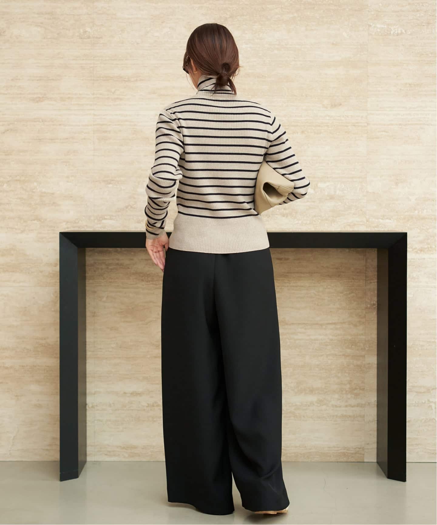 plage wide rib turtle ニット plage（プラージュ）の「wide rib turtle ニット（ニット/セーター
