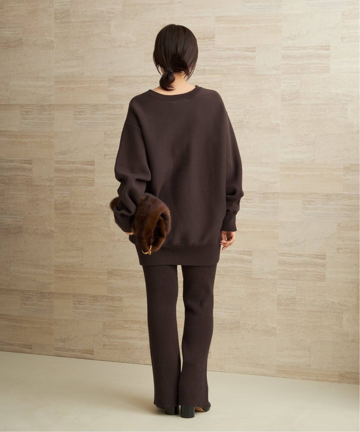 【美品】  Plage / プラージュ | 2021AW | les Tendre CASHMERE ニットボレロ | F | ブラウン | レディース 新品 Plage プラージュ les Tendre SUPER BASIC プルオーバー ホワイト