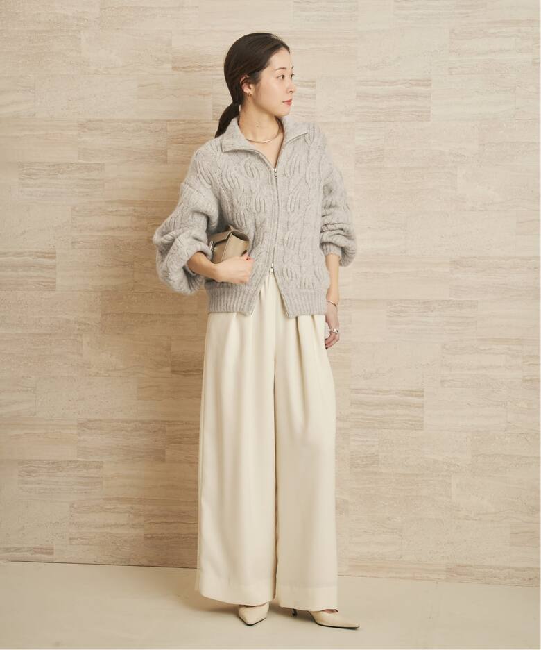 les Tendre alan zip UP ニット（ニット／セーター）｜Plage  