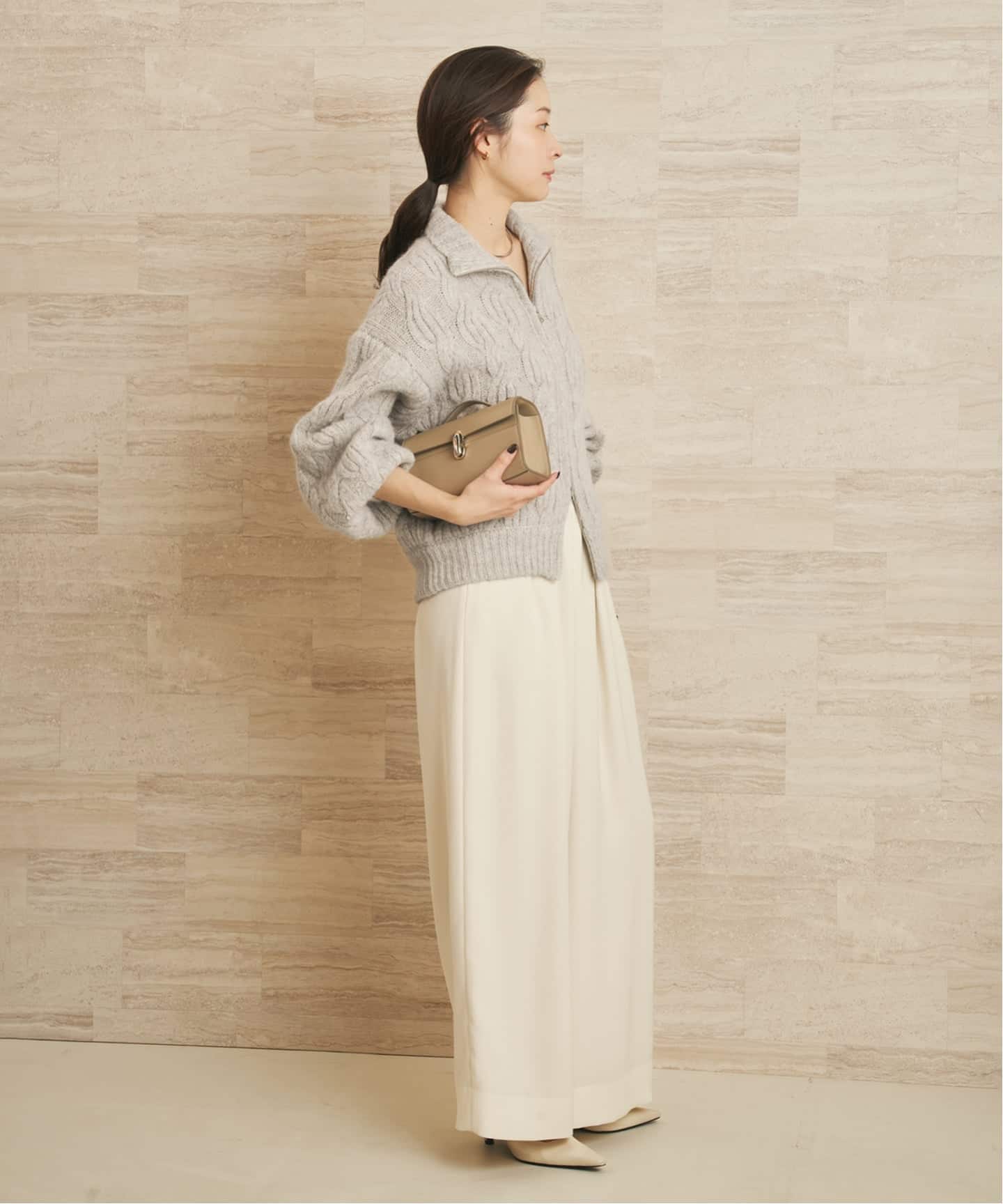 les Tendre alan zip UP ニット（ニット／セーター）｜Plage