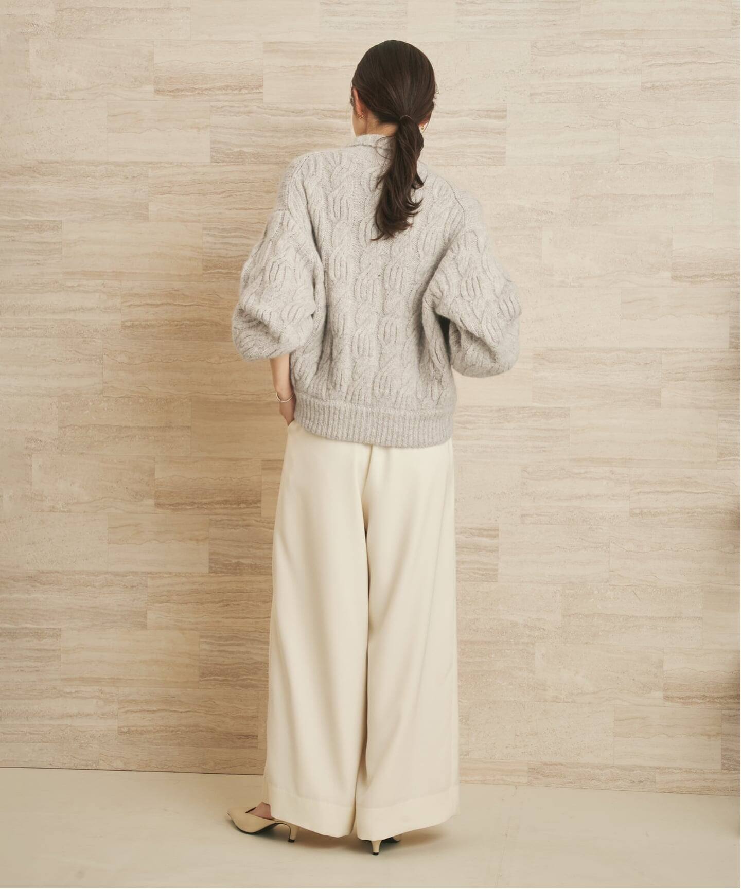 les Tendre alan zip UP ニット（ニット／セーター）｜Plage