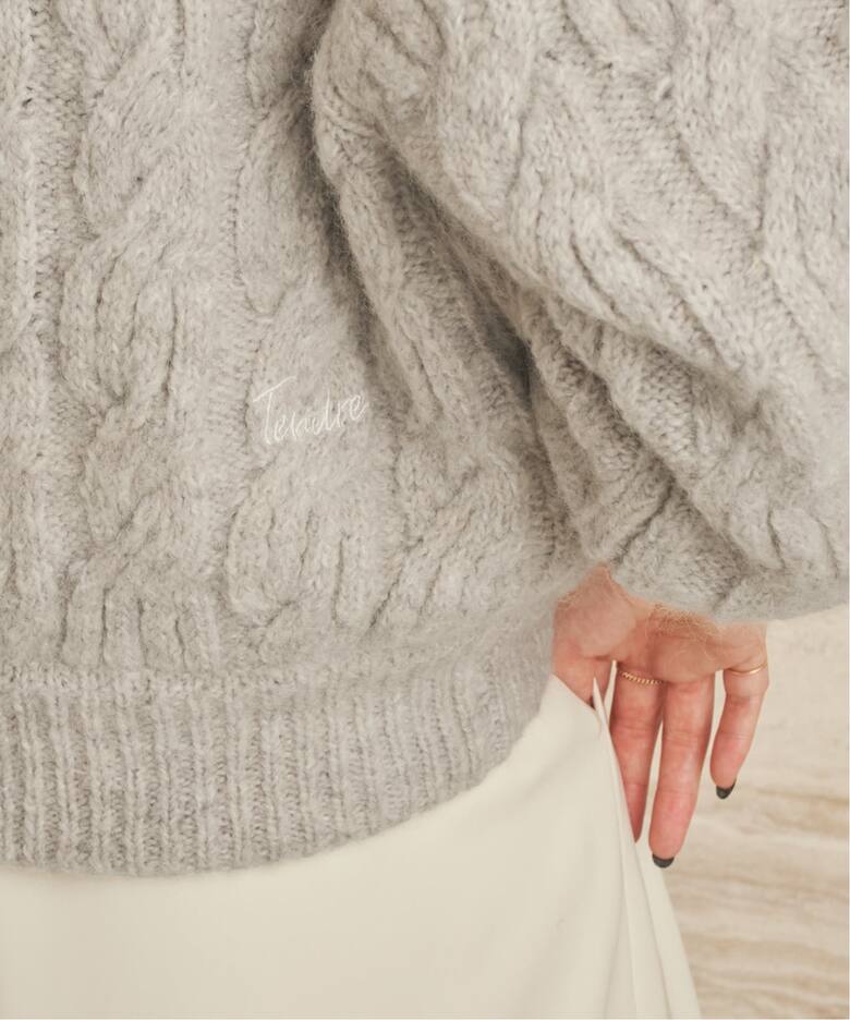 les Tendre alan zip UP ニット（ニット／セーター）｜Plage  