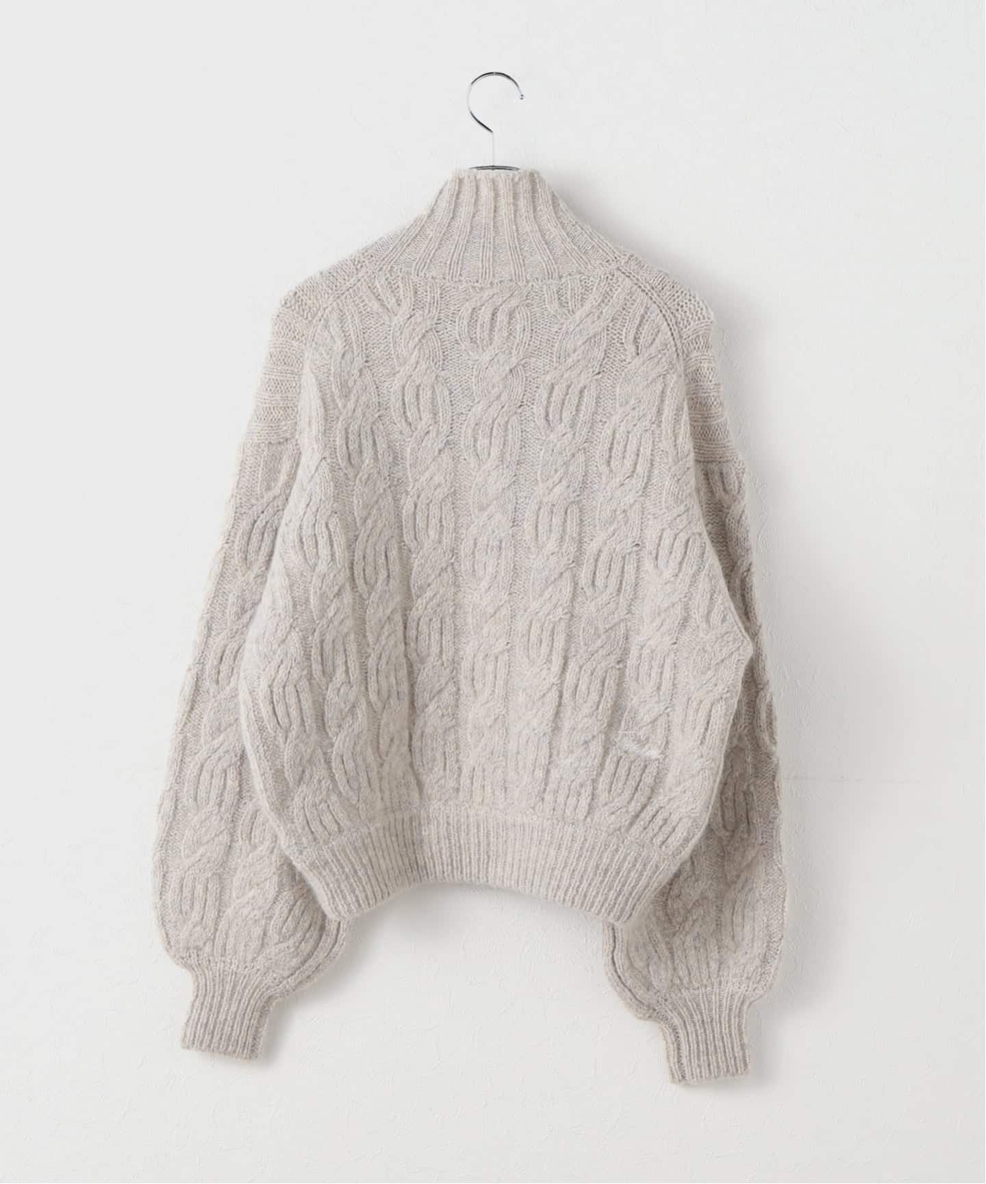 ★ひろママ★plage les Tendre CASHMERE ニット les Tendre alan zip UP ニット（ニット／セーター）｜Plage