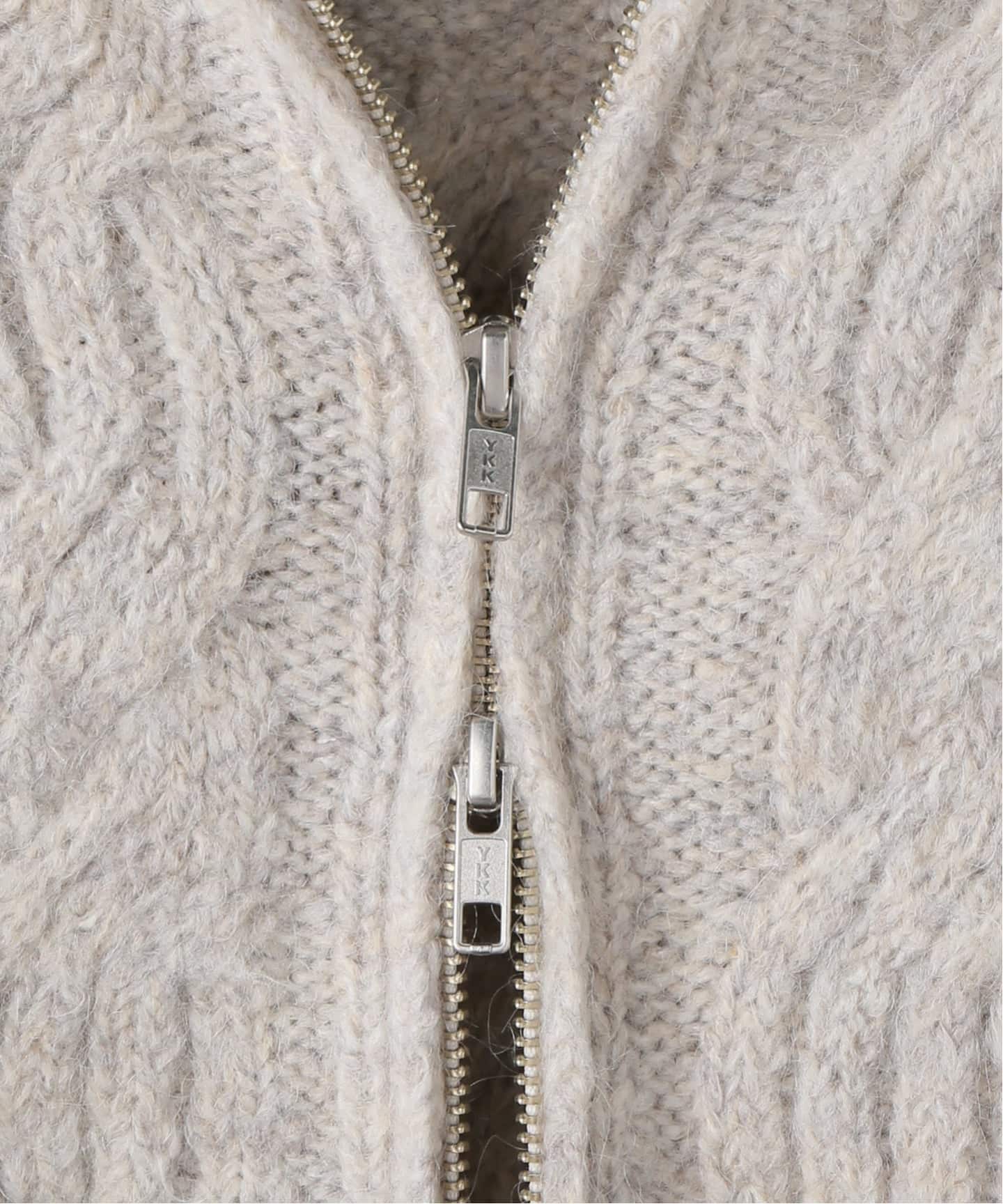 les Tendre alan zip UP ニット（ニット／セーター）｜Plage