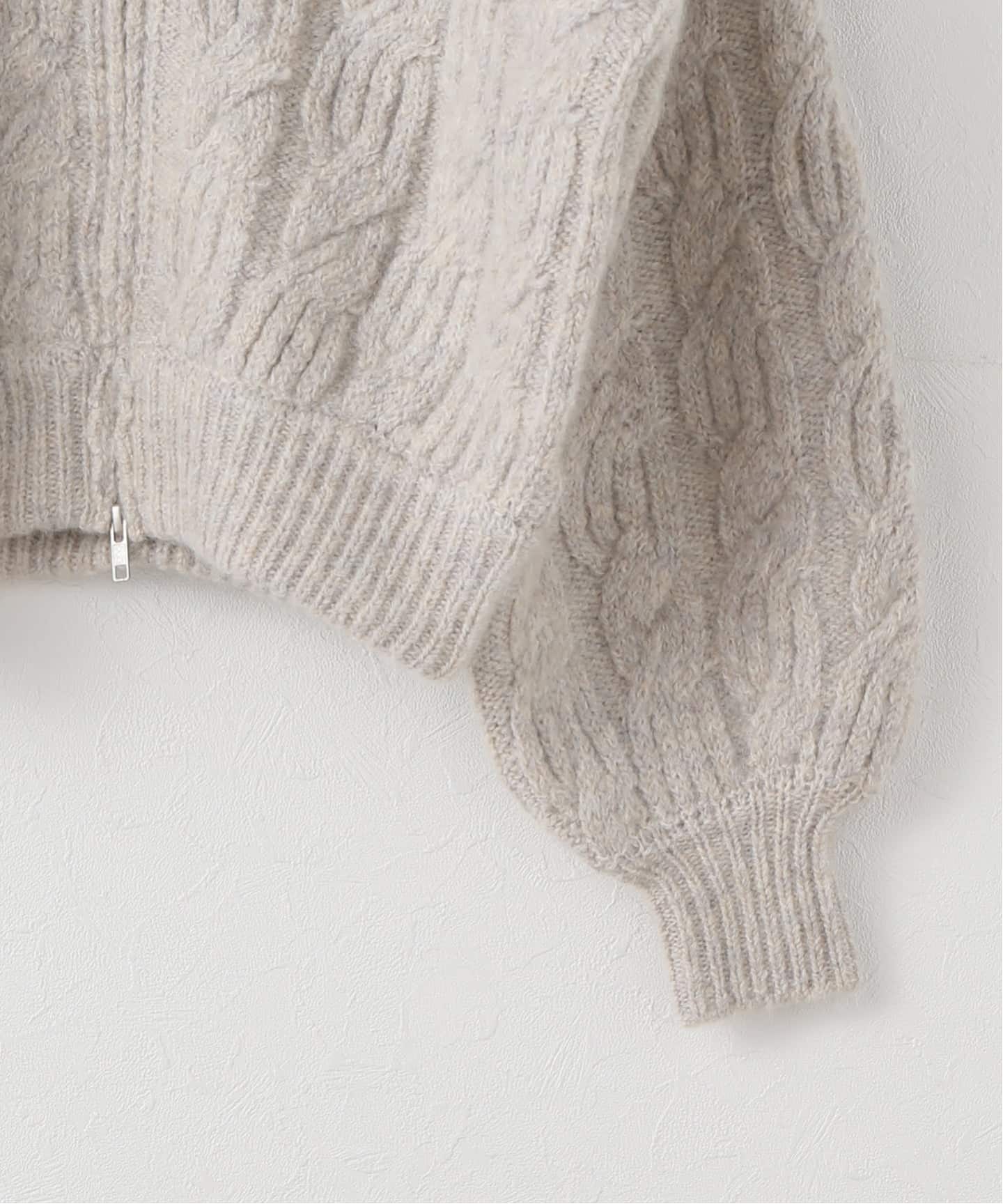 les Tendre alan zip UP ニット（ニット／セーター）｜Plage