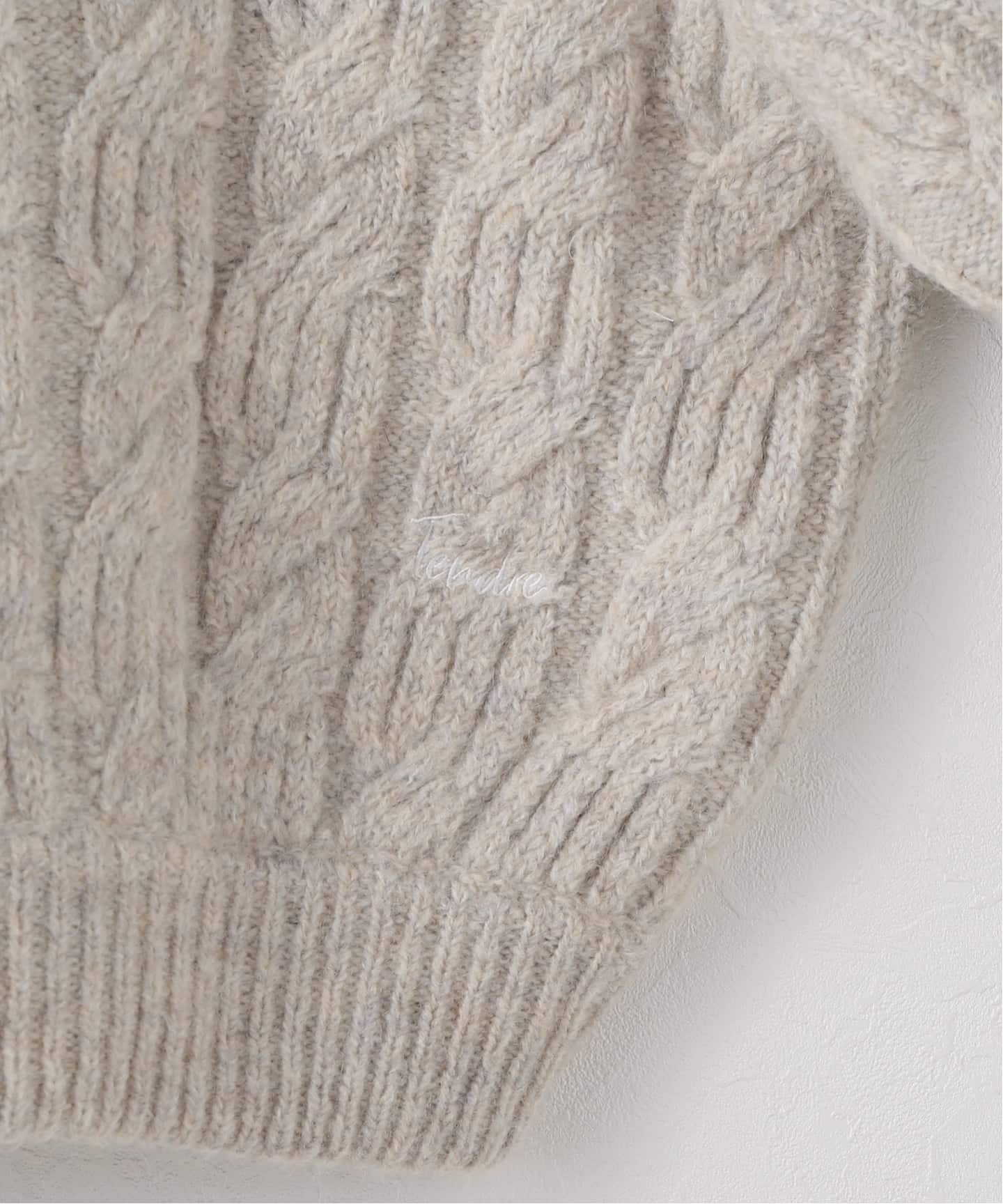 les Tendre alan zip UP ニット（ニット／セーター）｜Plage