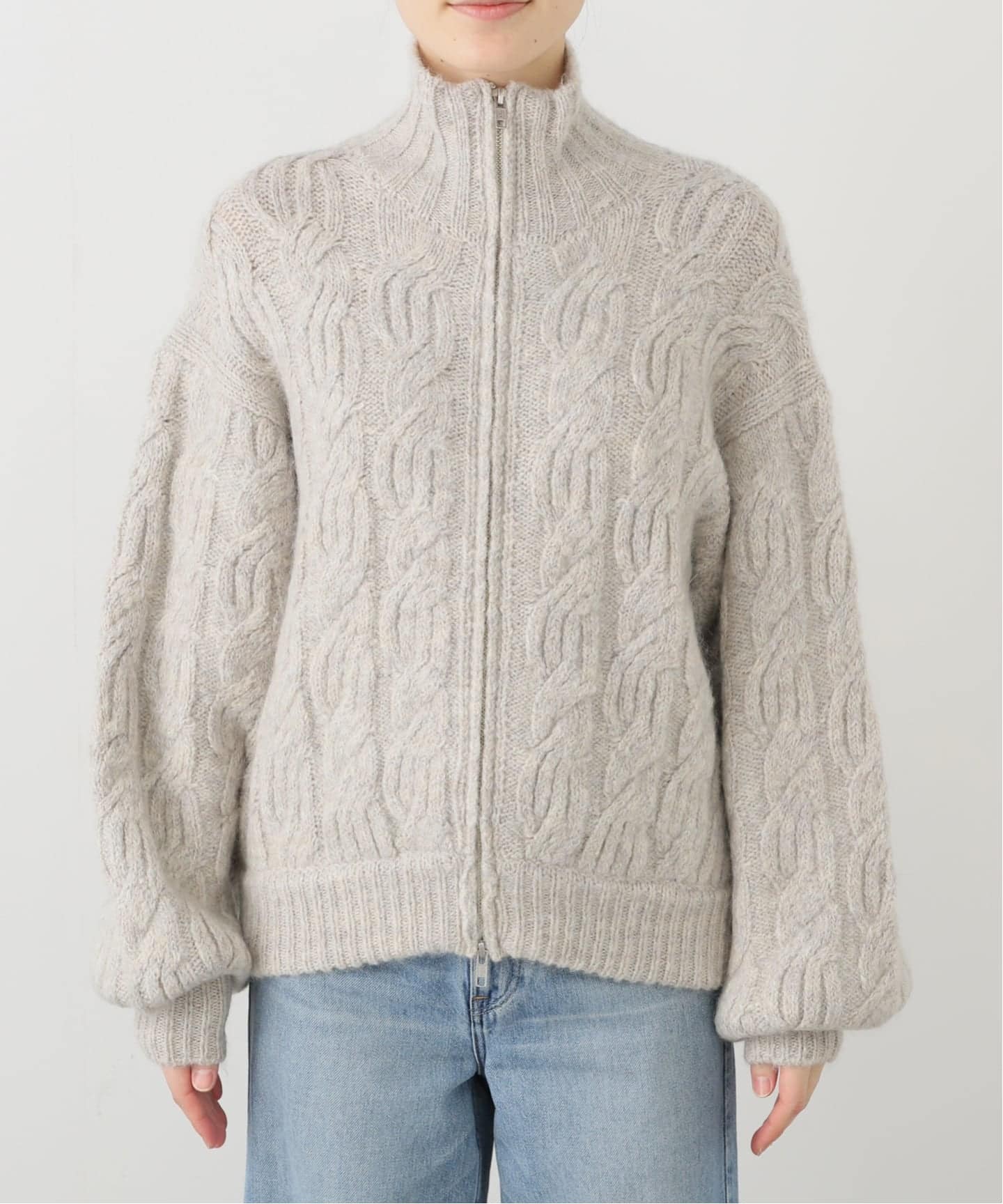 ゆ*K様 les Tendre alan zip UP ニット Plage les Tendre alan zip UP ニット（ニット／セーター）｜Plage