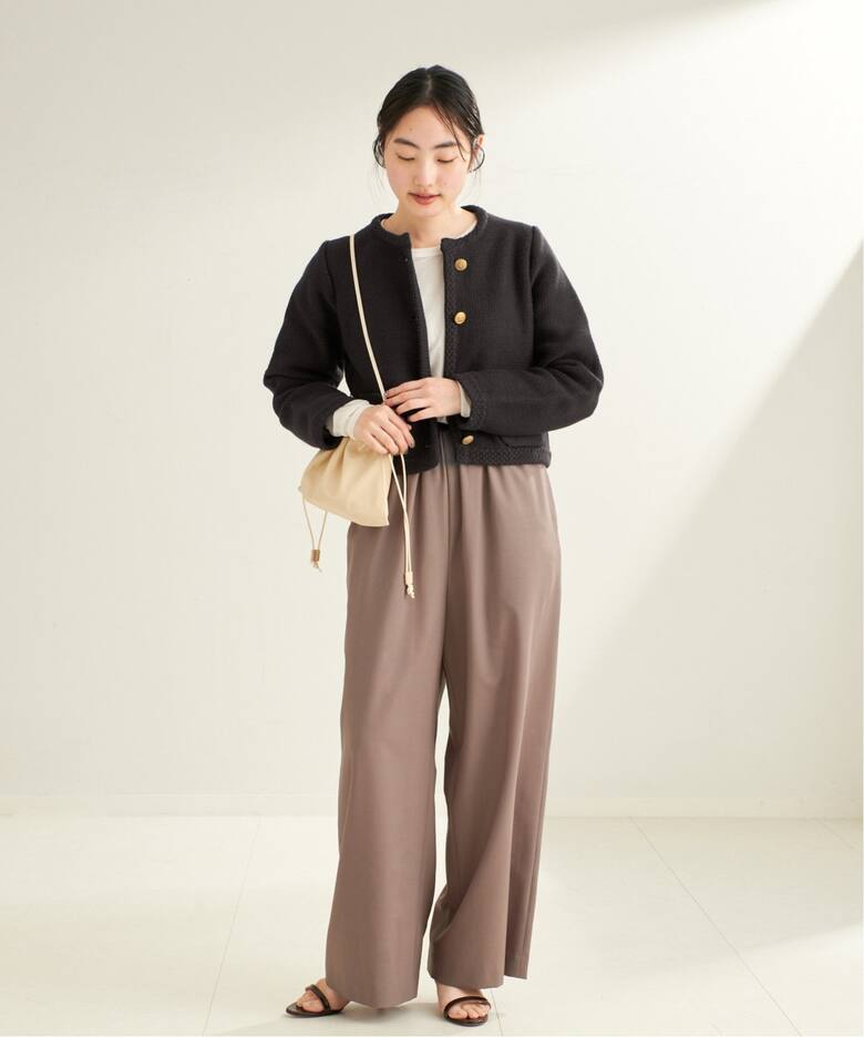 KNIT COMPACT ジャケット（ニット／セーター）｜Plage（プラージュ）の  