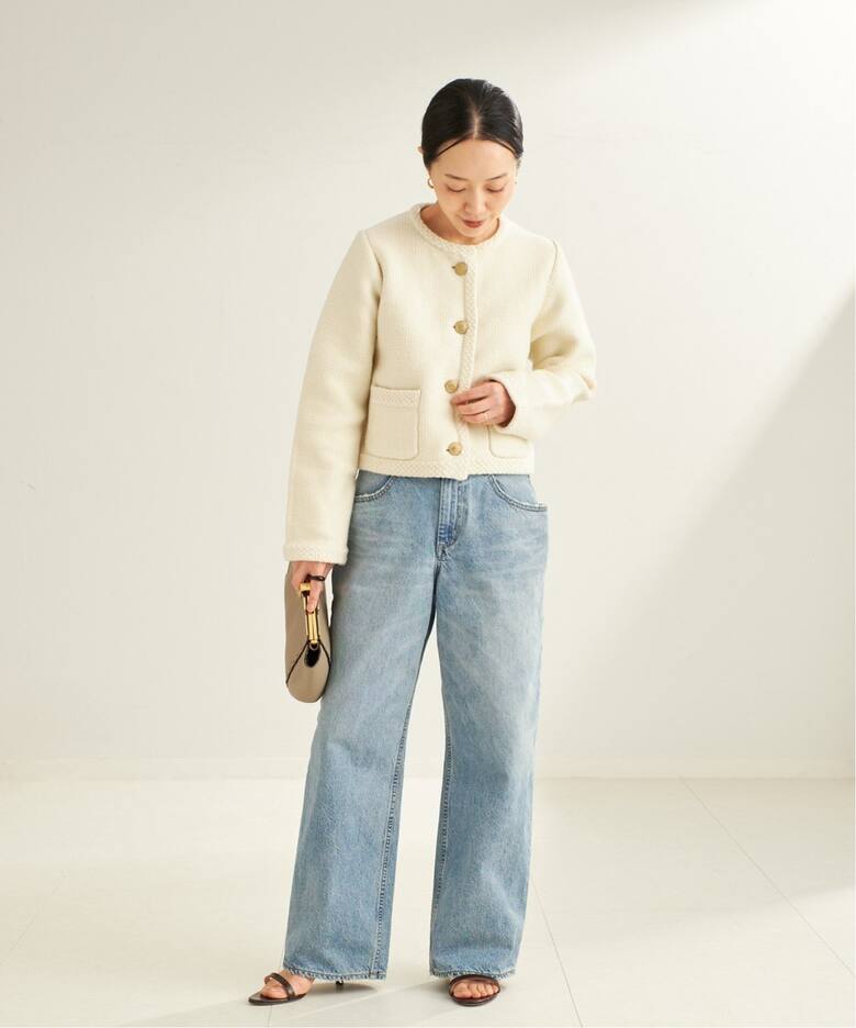 KNIT COMPACT ジャケット（ニット／セーター）｜Plage（プラージュ）の  