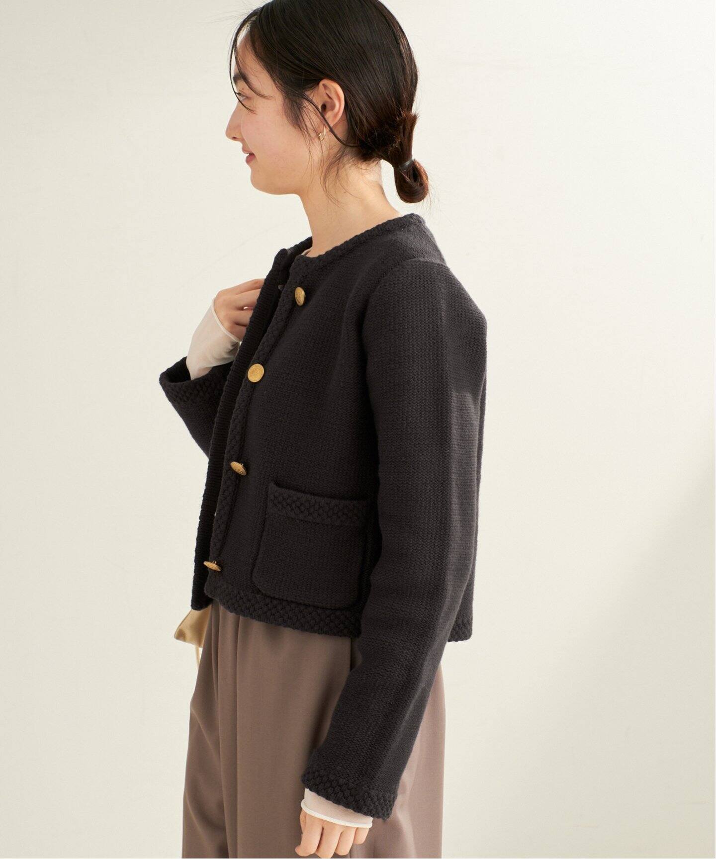 Plage knit compact ジャケット KNIT COMPACT ジャケット（ニット／セーター）｜Plage