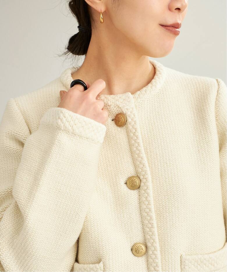 KNIT COMPACT ジャケット（ニット／セーター）｜Plage（プラージュ）の  